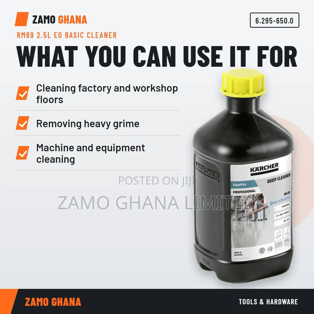 Rm69 2.5L Eo Basic Cleaner - 6.295-650.0