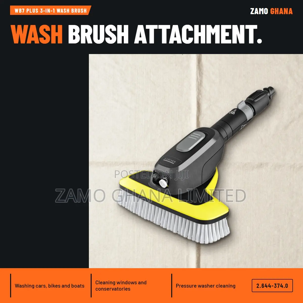 Wb7 Plus 3-in-1 Wash Brush - 2.644-374.0