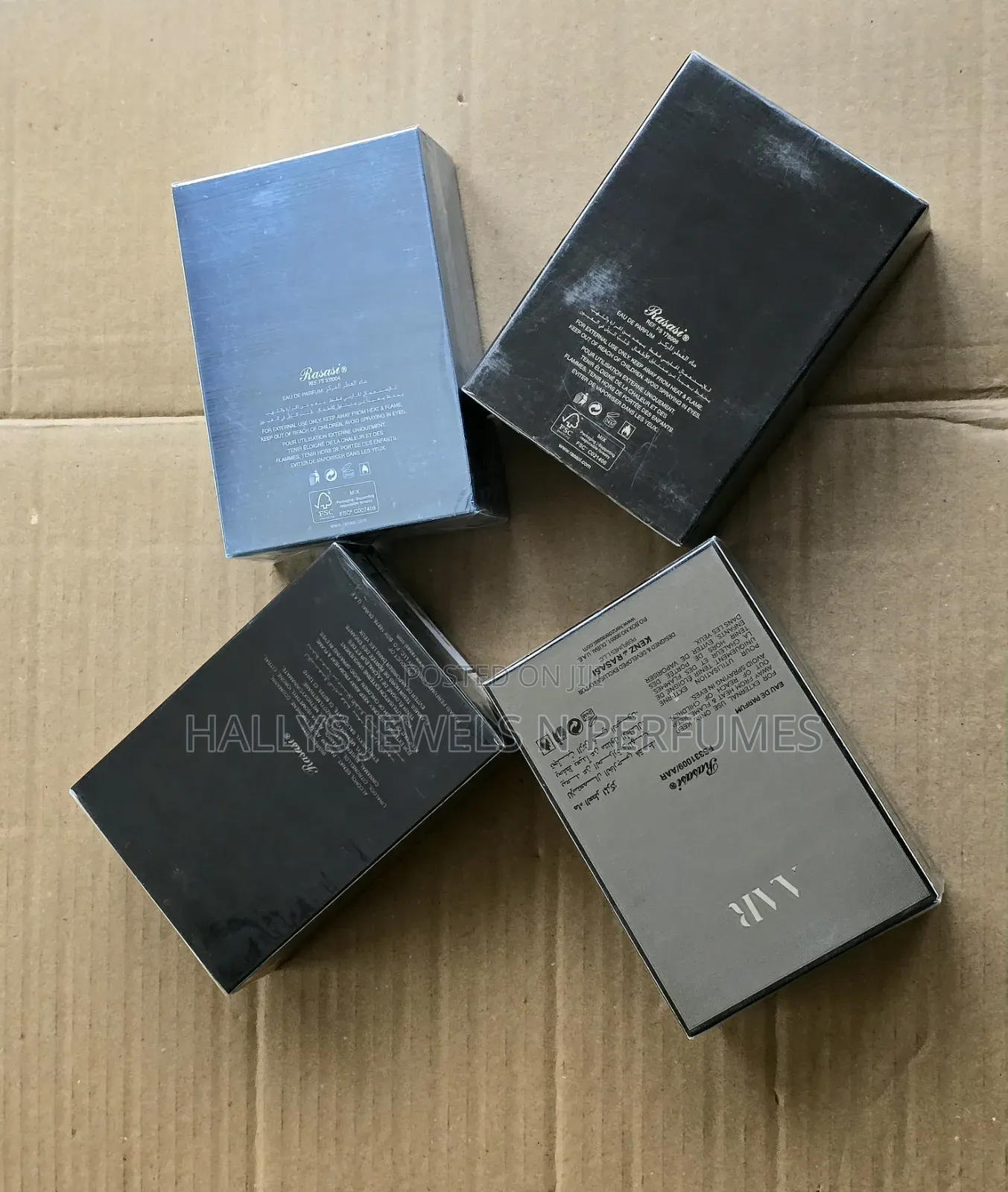 Rasasi Hawas (Ice, Fire, for Him, Chrome) Perfumes