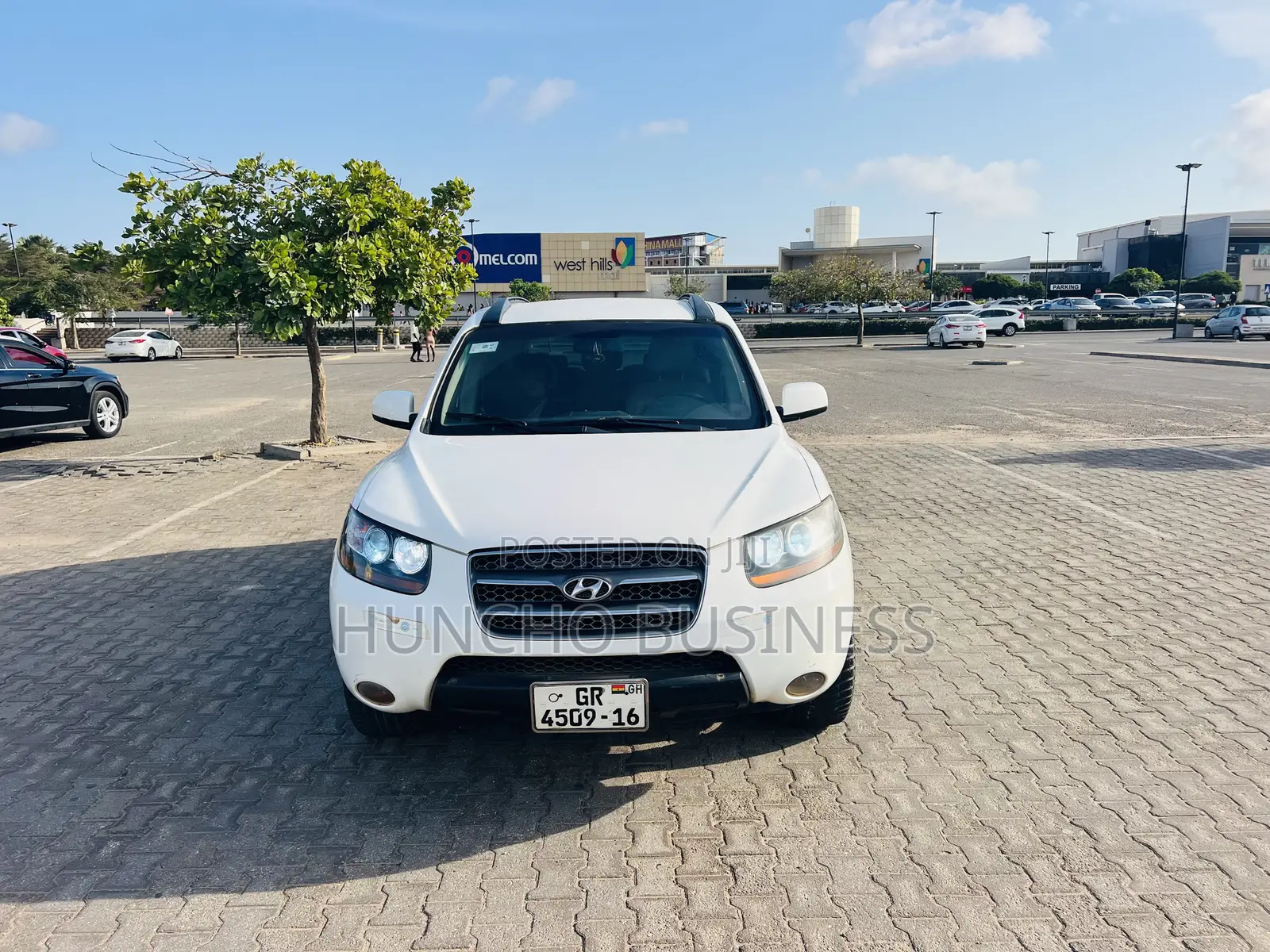 Hyundai Santa Fe 2010 White