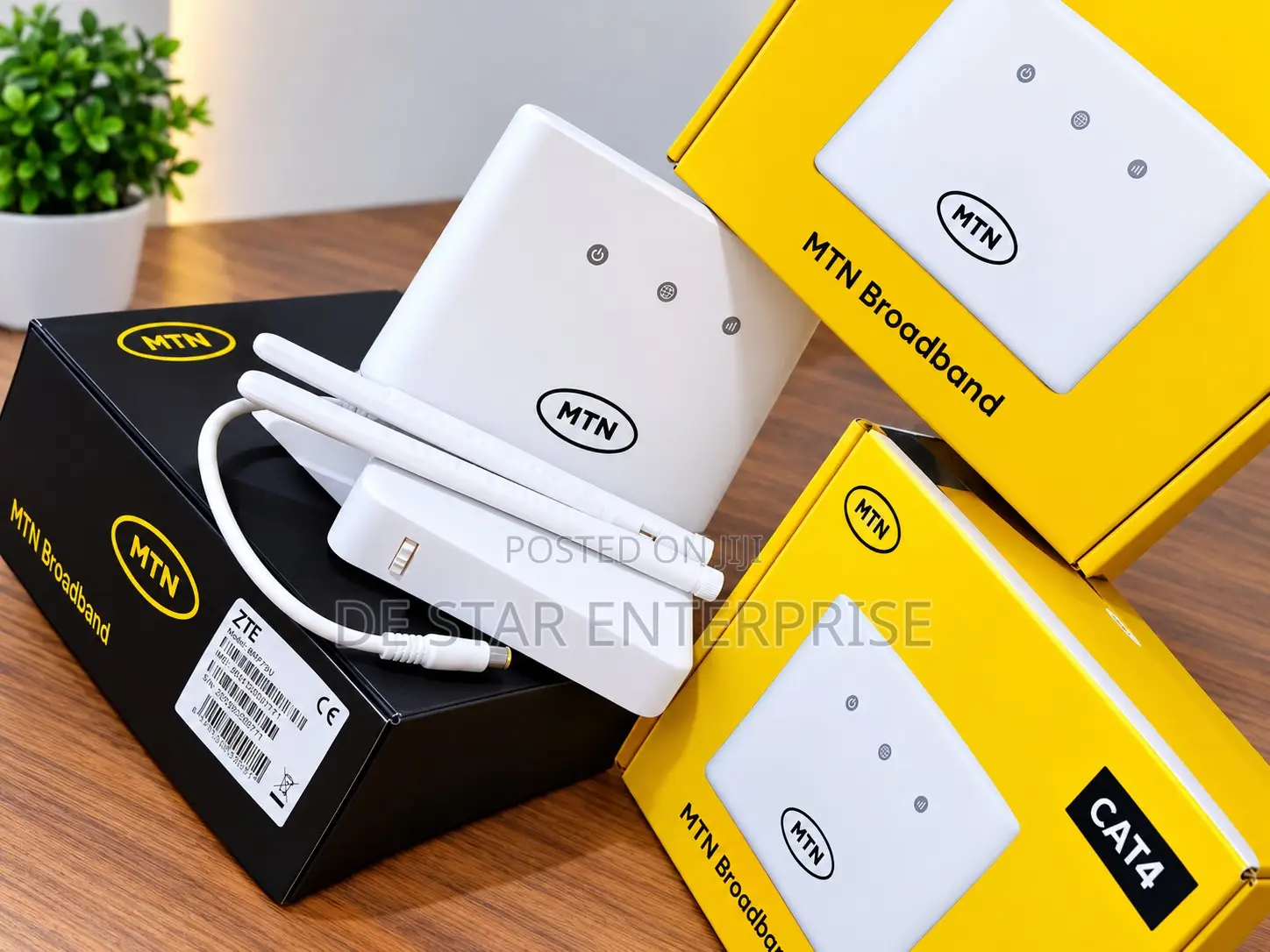 MTN Turbonet Universal Router Cat 4 New 32 Users