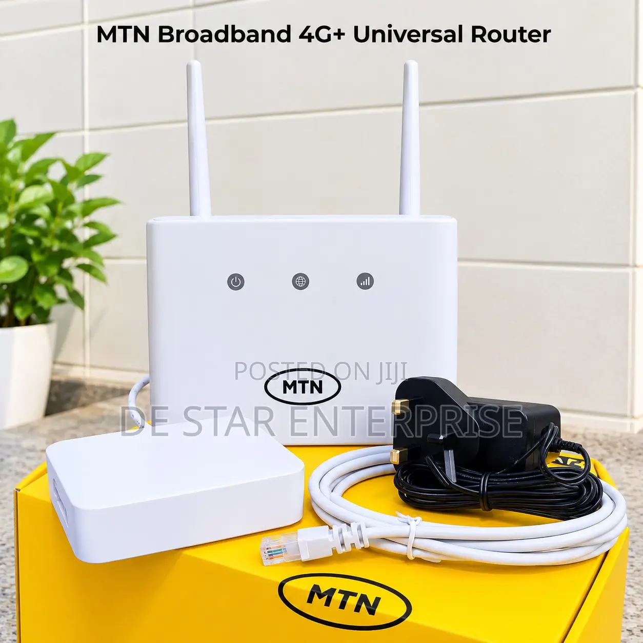 Brand-New MTN 4g Lte Universal Router With Free Powerbank