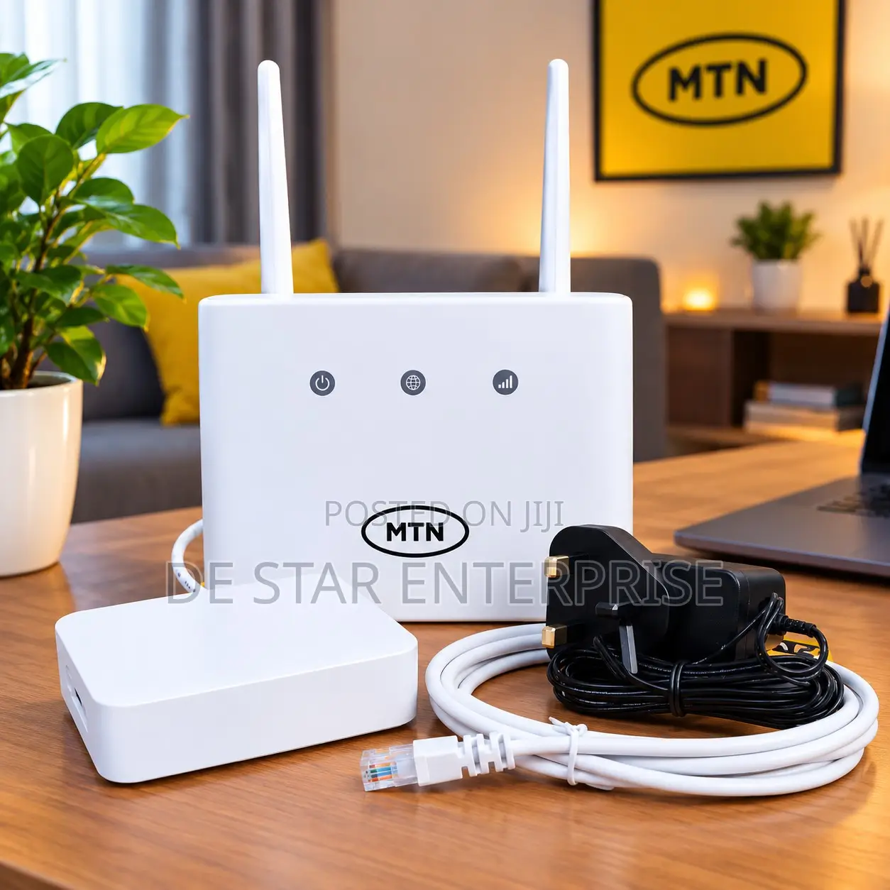 MTN 4g Turbonet Router(Voda,At,Mtn Supported) + Powerbank