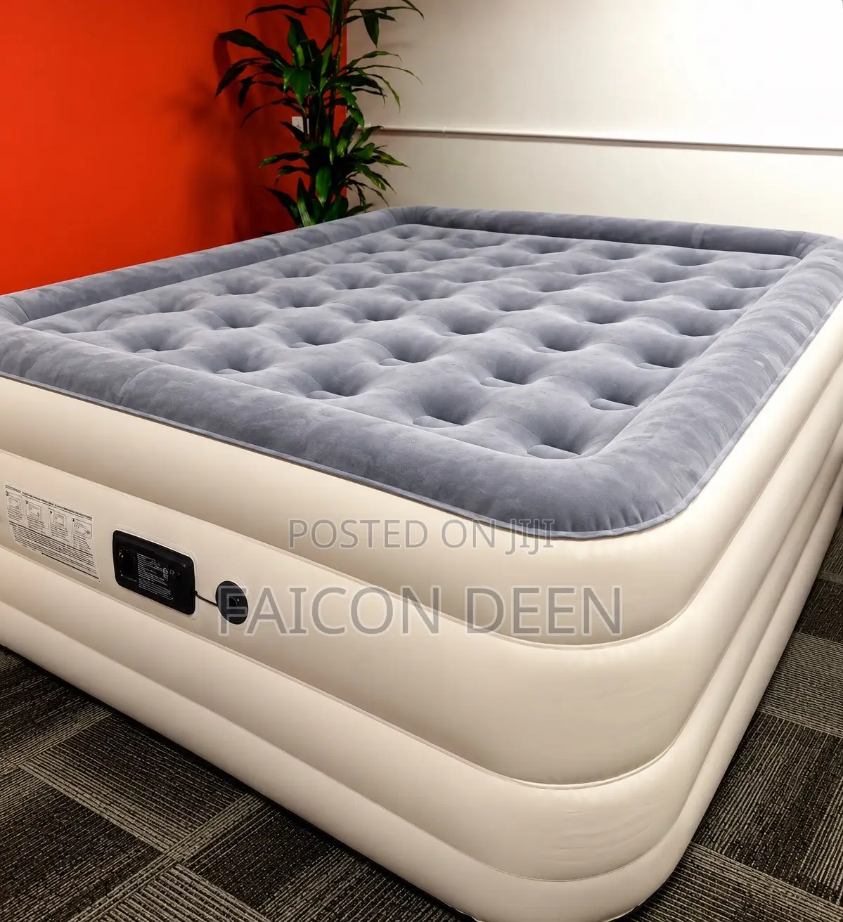 Discover Next Level Relaxation;Inbuilt Pump Automatic Double Air Bed
