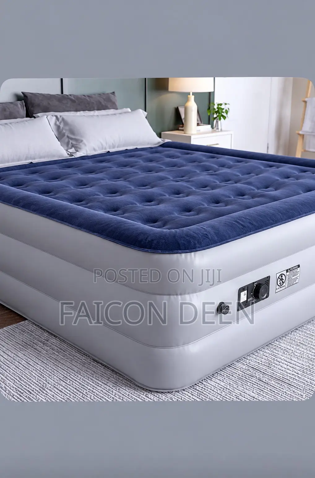 The Modern Travelers Choice ; Double Mattress With an Inbuilt Pump