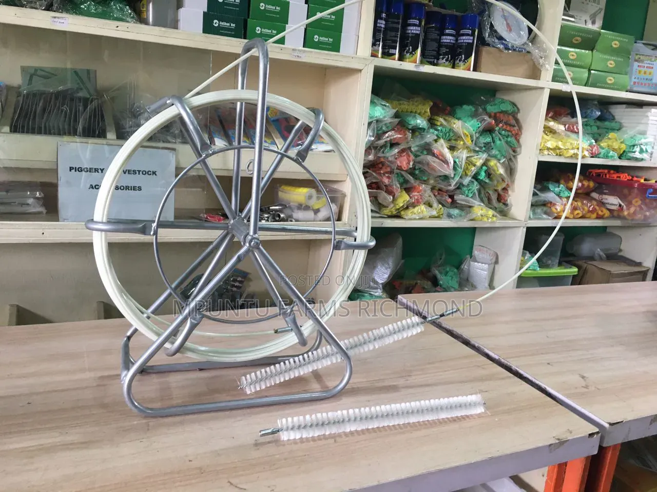PVC Pipe Cleaner for Battery Cages and Nipple Line Cleaning