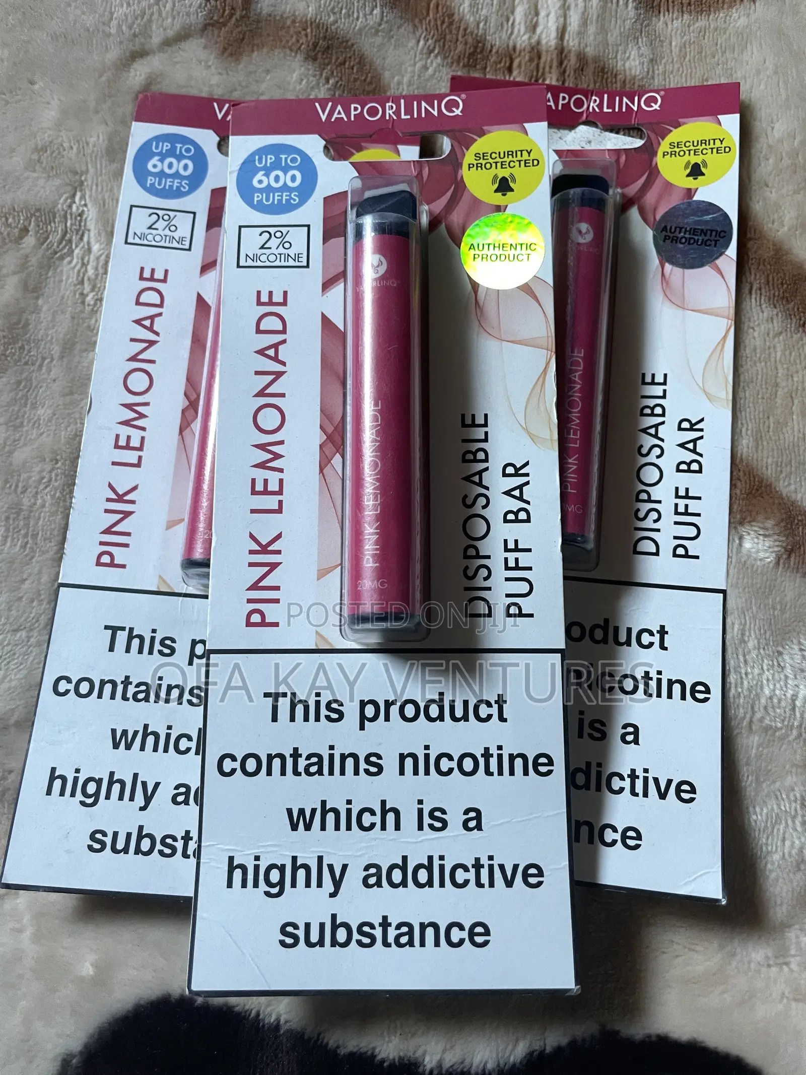 Cool Flavor Vape Puffs