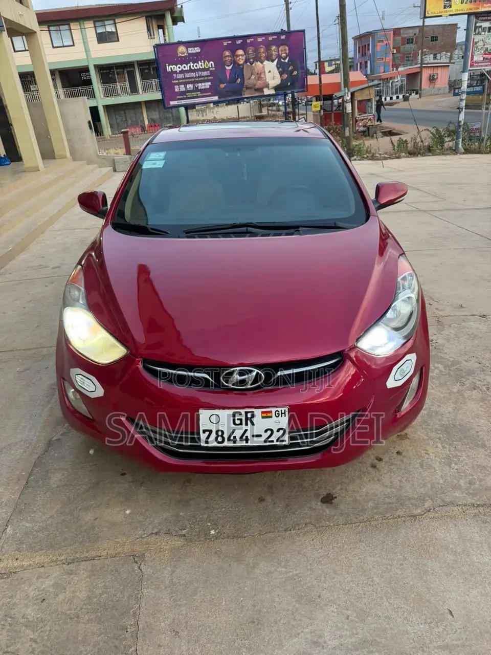 Hyundai Elantra 2013 Red