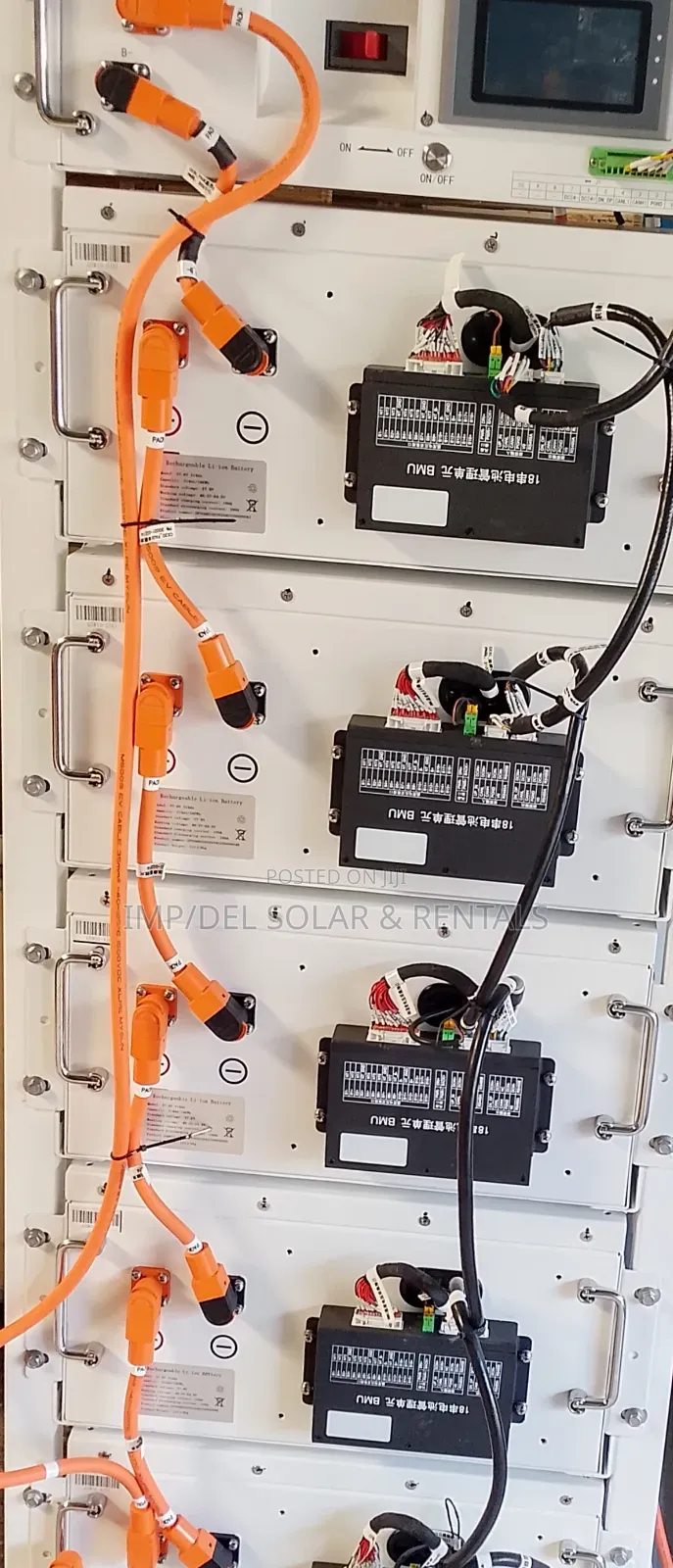 High Voltage Lithium Battery LiFePO4 110kwh 345v 314Ah Deep Cycle
