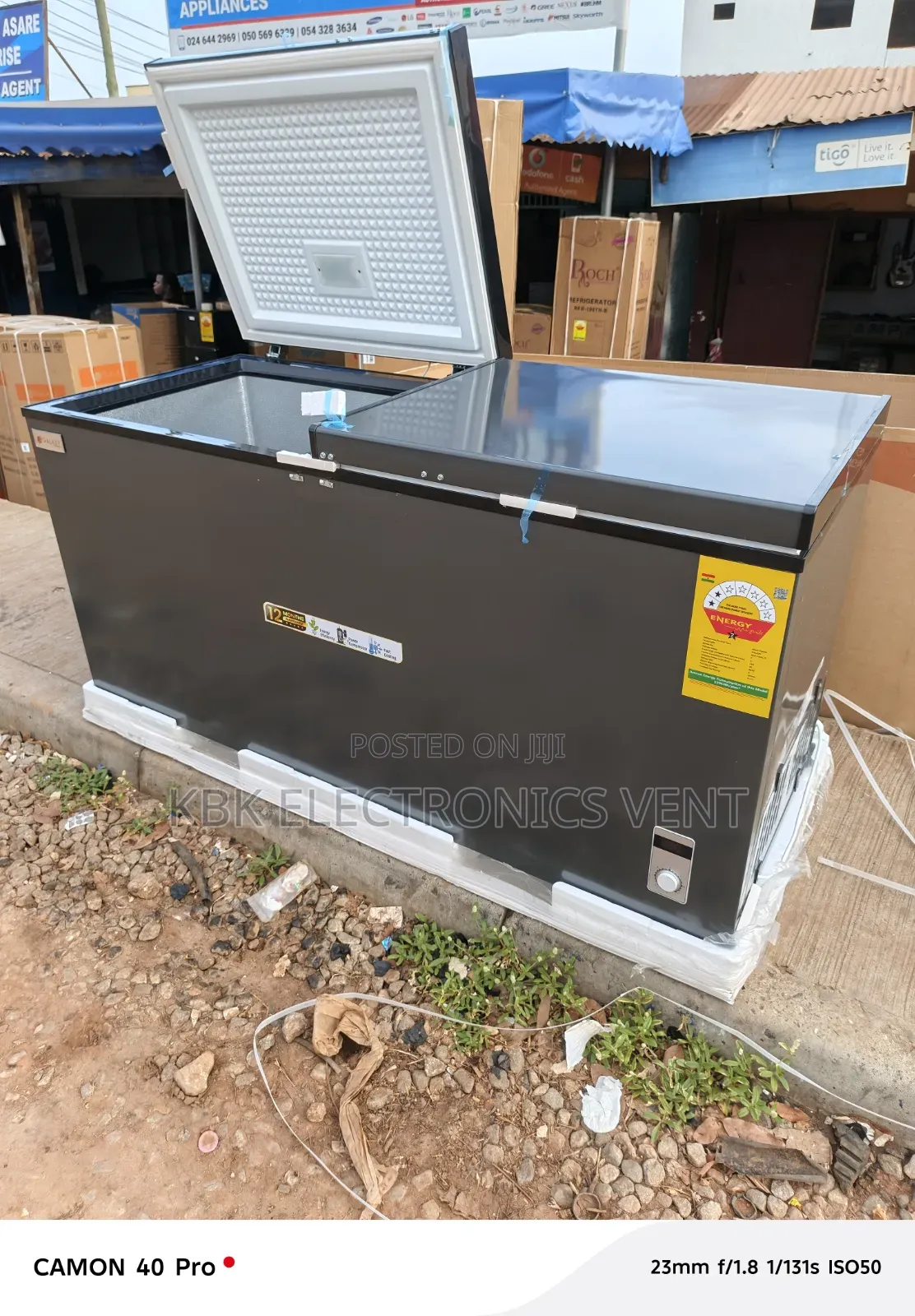 Galaxy 510liter Double Door Chest Freezer