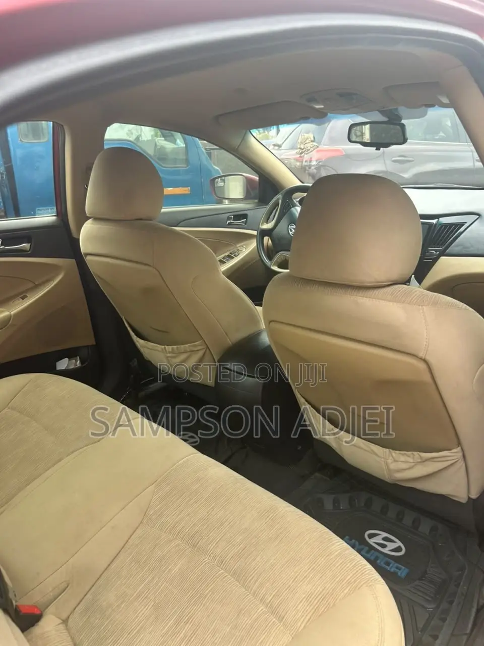 Hyundai Sonata 2012 Red