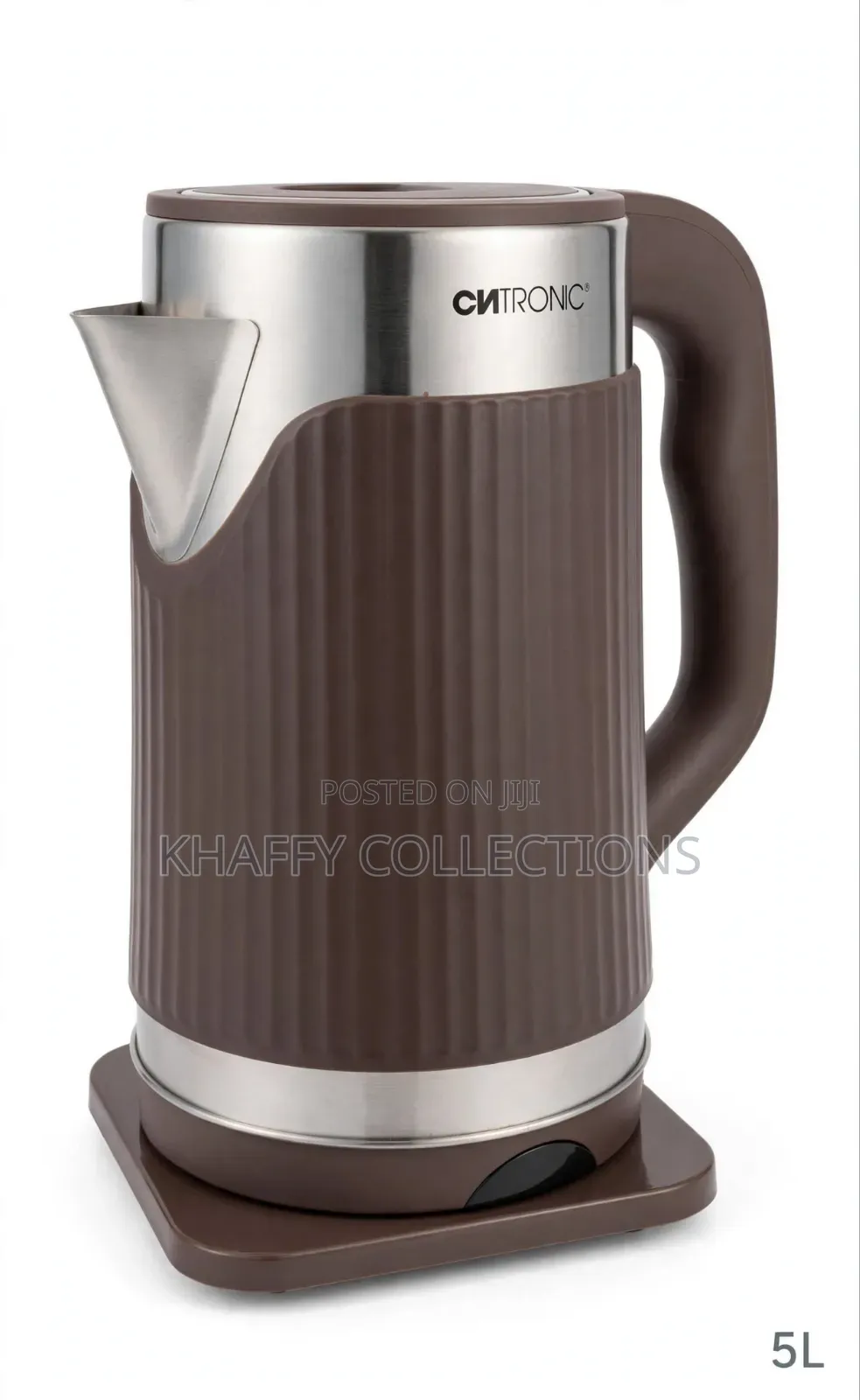 5L Electric Kettle - Citronic Stainless Fast Boiling