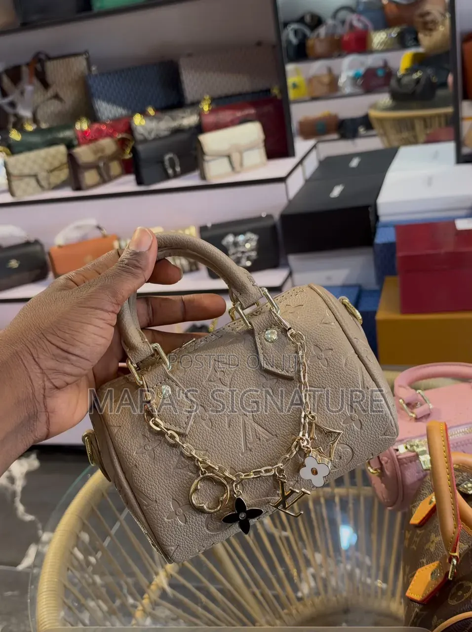 LV Speedy Nano With Charms