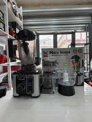 Mers Home 3-in-1 Multi-Purpose - Blender + Food Processor