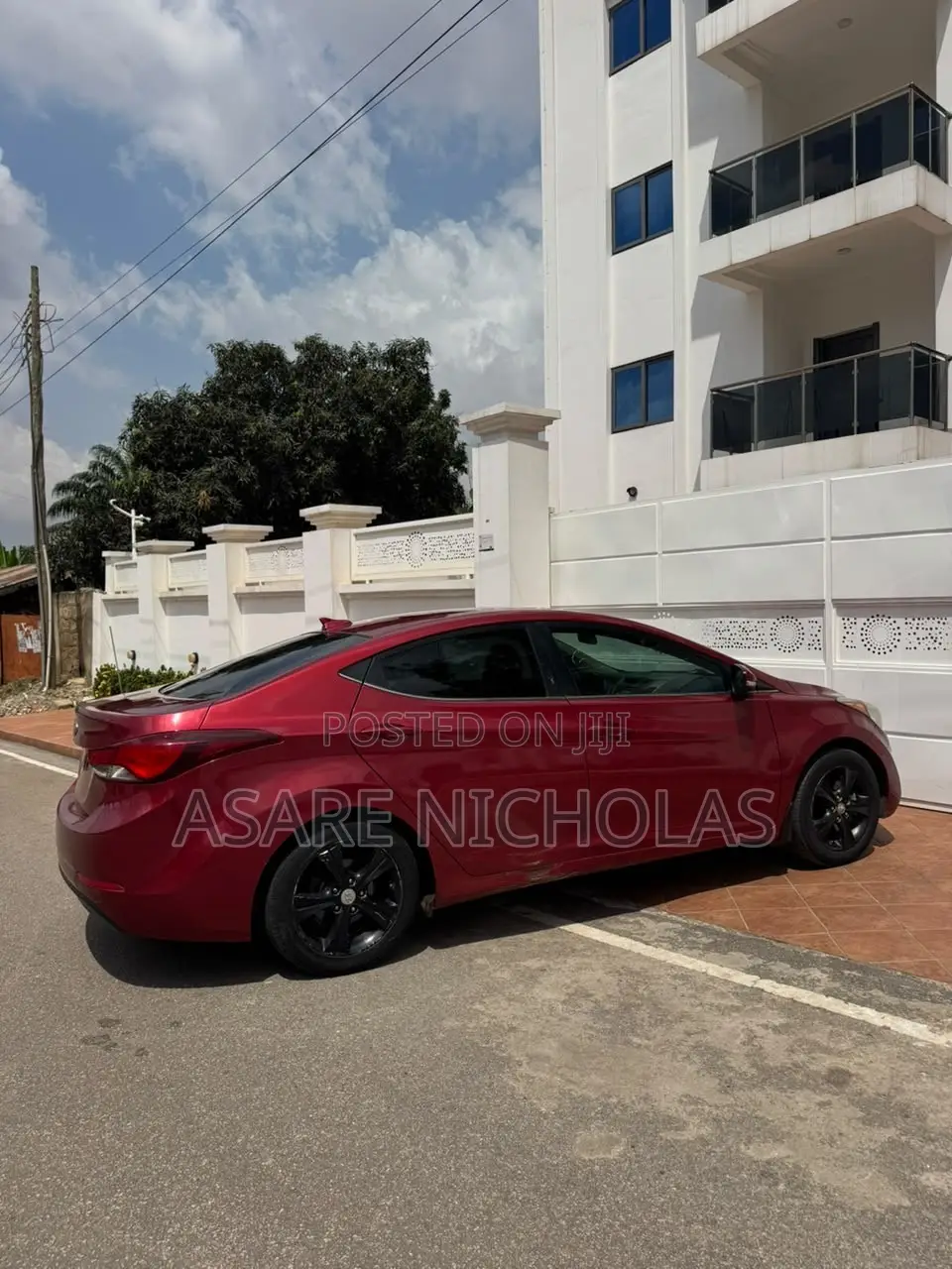 Hyundai Elantra 2016 Red