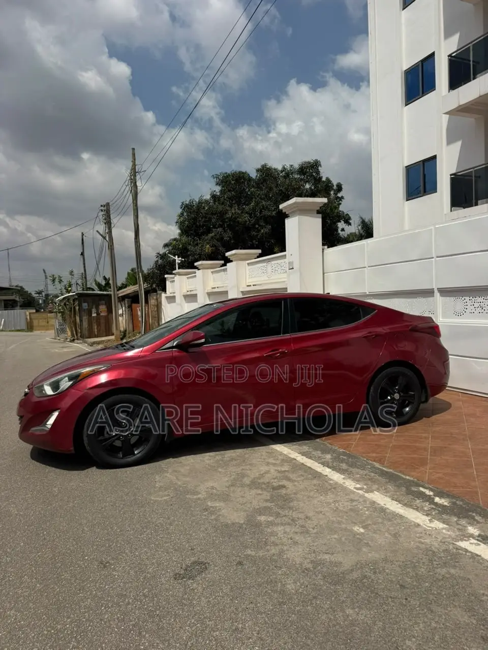 Hyundai Elantra 2016 Red