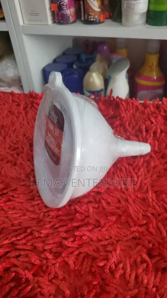 Cooking Concepts 3-Piece Plastic Funnel Set