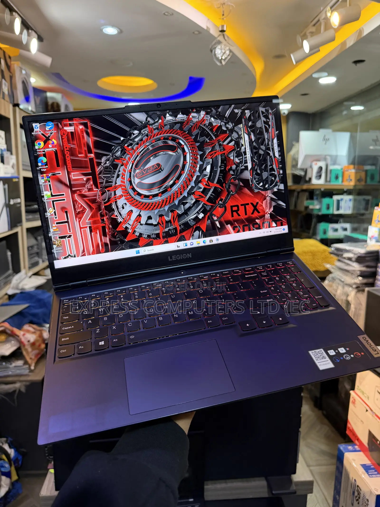 Laptop Lenovo Legion 5 24GB AMD Ryzen 7 SSD 750GB