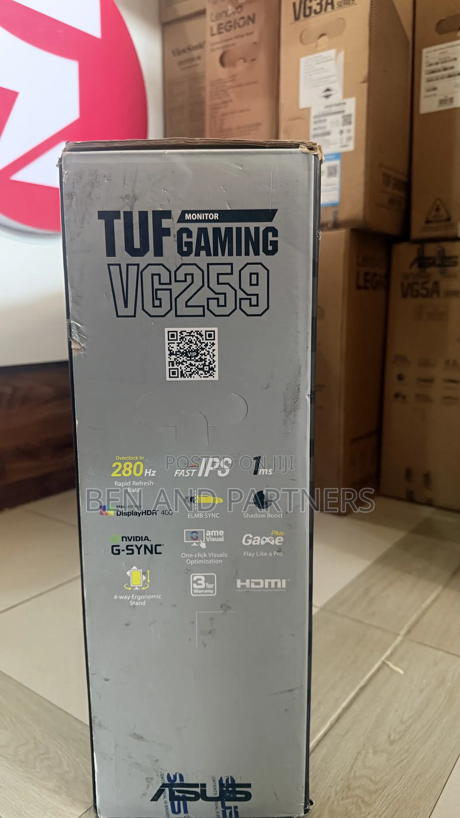 ASUS TUF 25” IPS, FHD, 280hz, 1ms, HDR, G-Sync Gaming Monitor