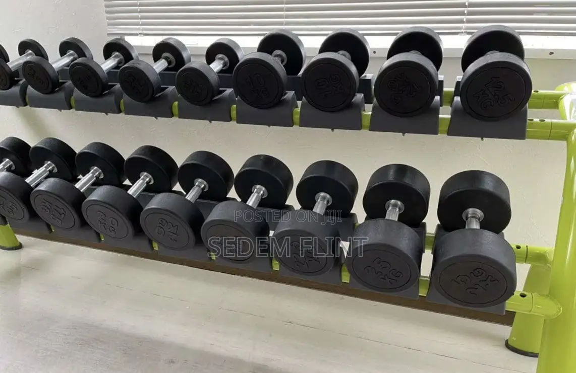 Dumbbells Set 5kg to 60kg With Two Racks