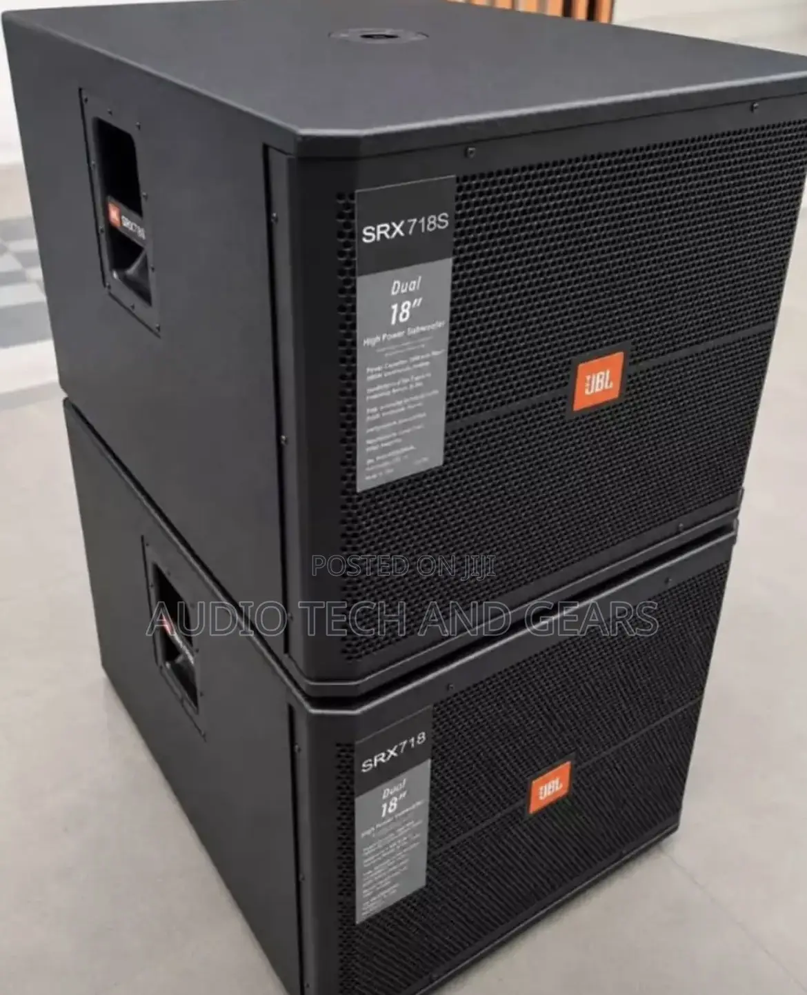 JBL High Grade Single Bass Speakers