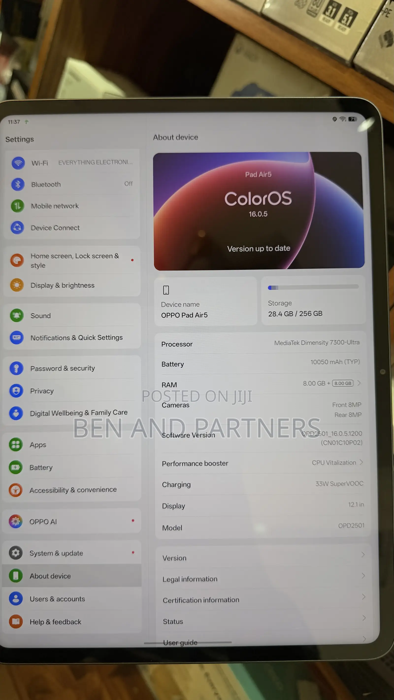 Tablet 256 GB Black