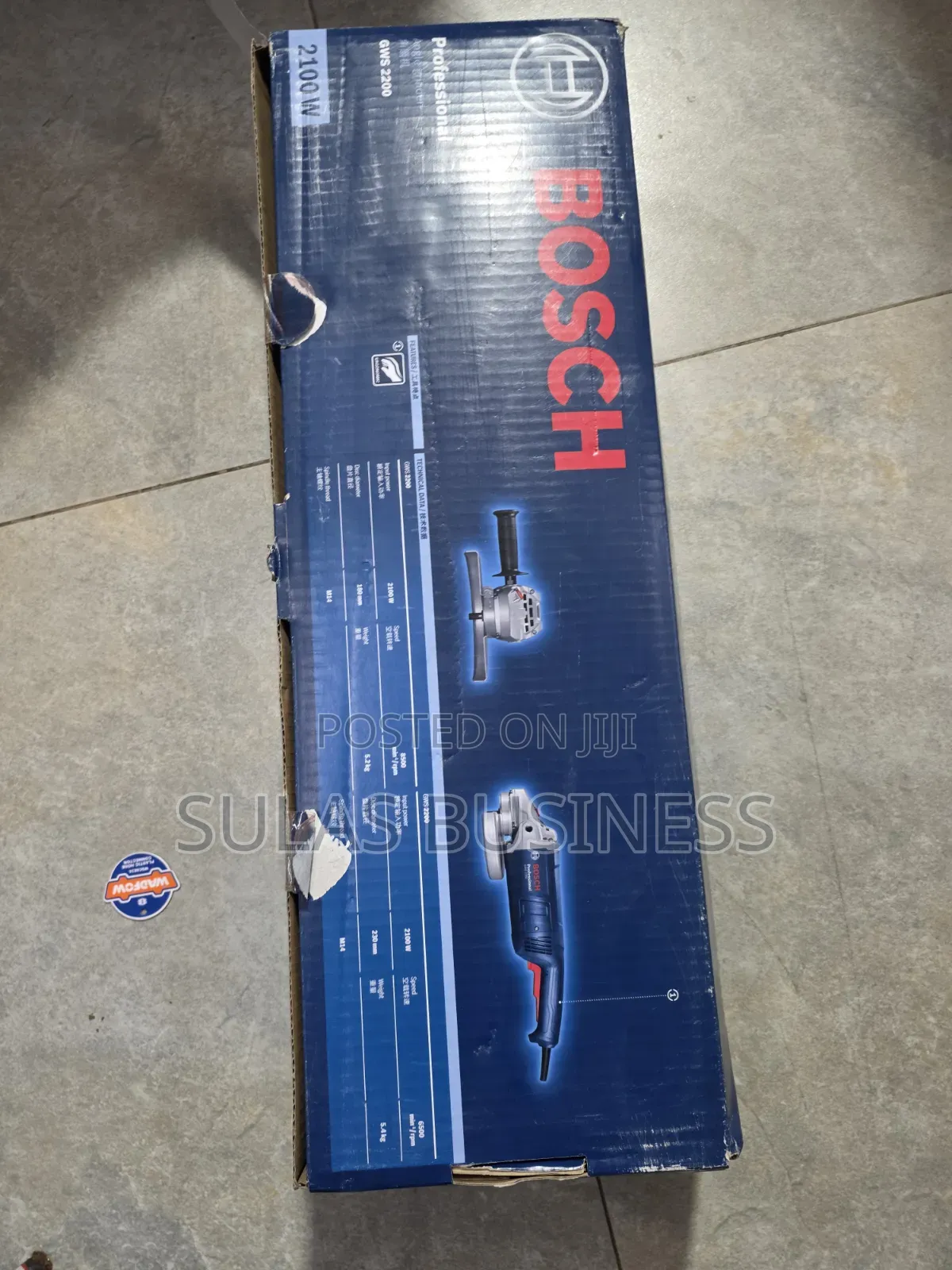 9inch Bosch Angle Grinder