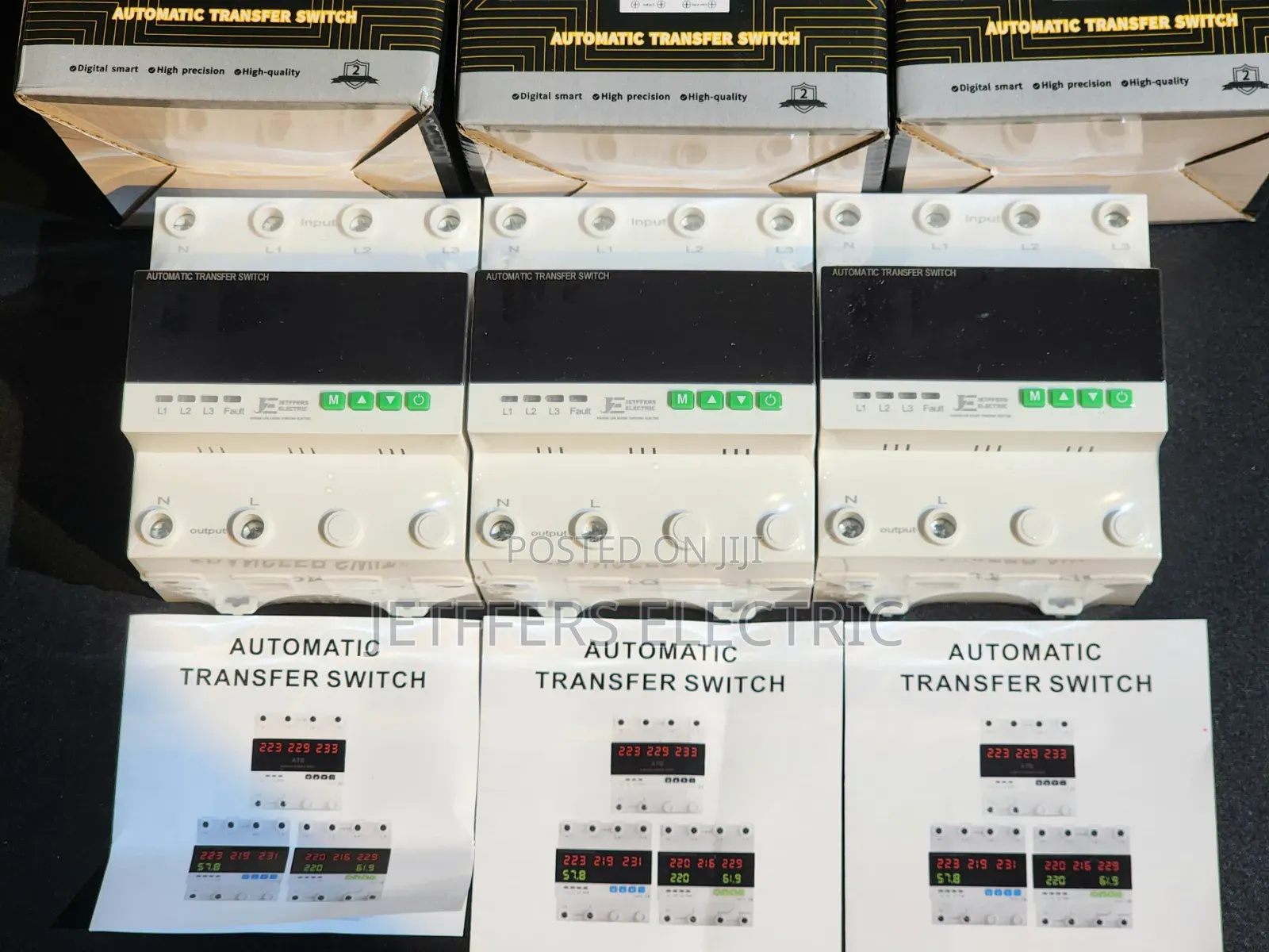 100A Phase Selector or Automatic Transfer Switch