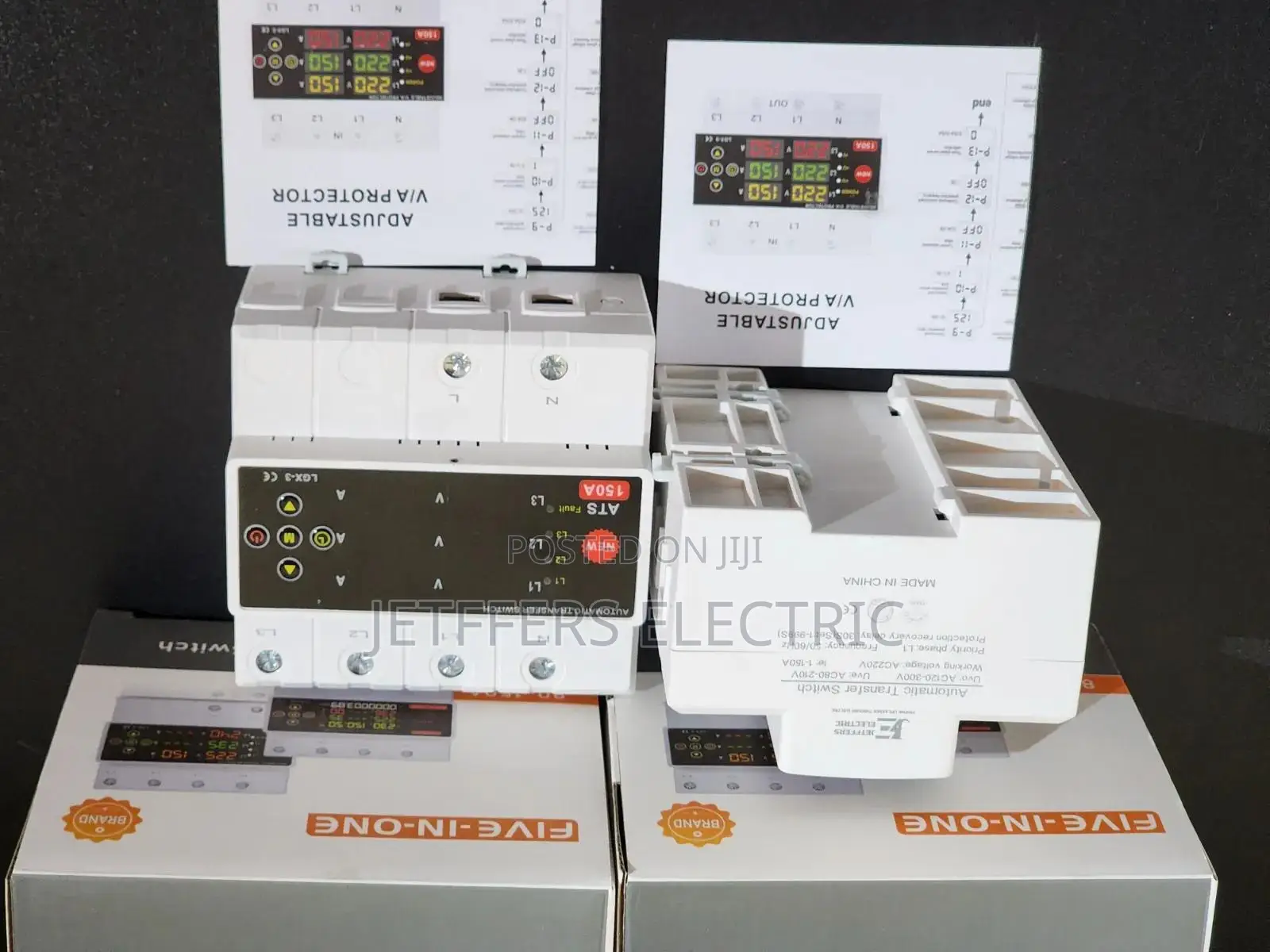 5 in 1 Automatic Transfer Switch (ATS 150)Pharse Selector&Protector