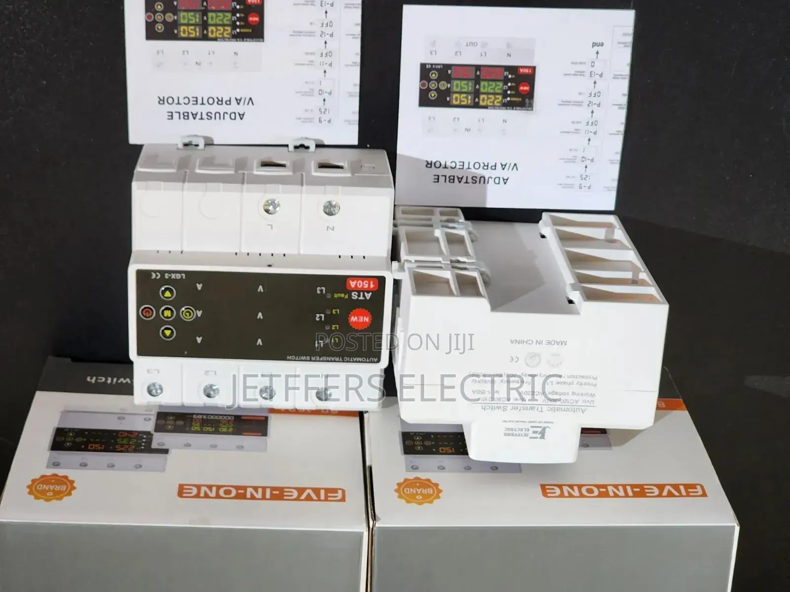 5 in 1 Automatic Transfer Switch (ATS 150)Pharse Selector&Protector