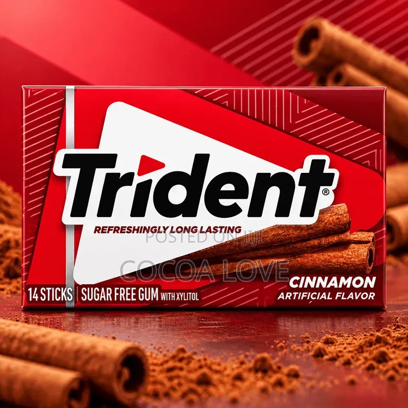 Trident Sugar Free Cinanom Gum