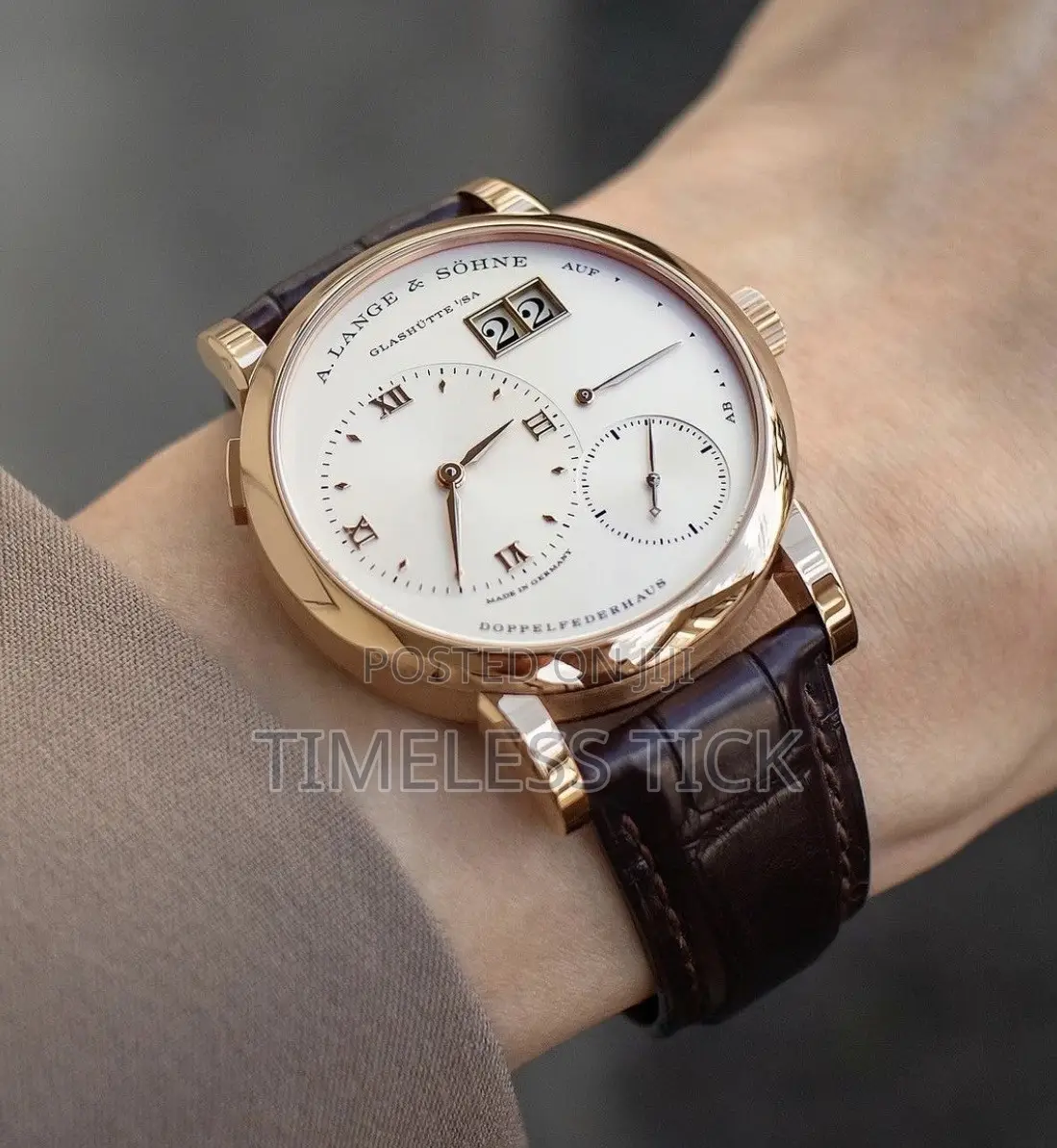 Men Leather Watch