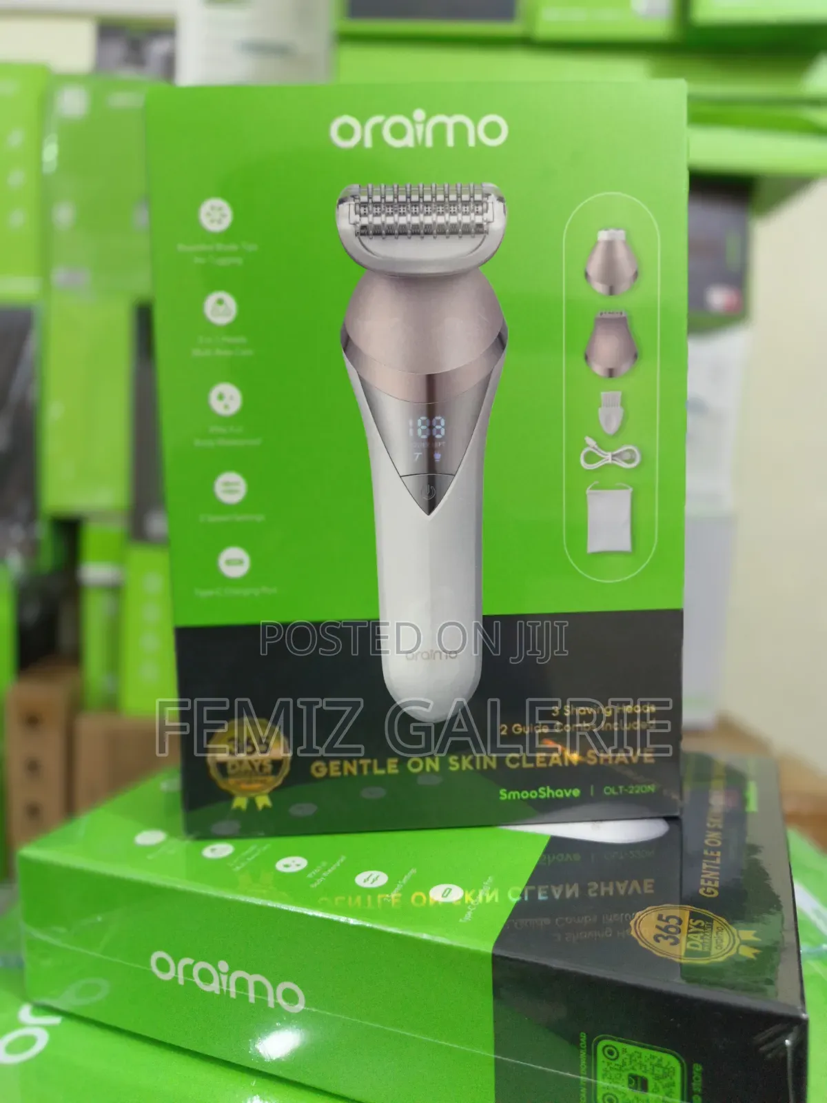 Oraimo SmooShave 3-in-1 Lady Shaver