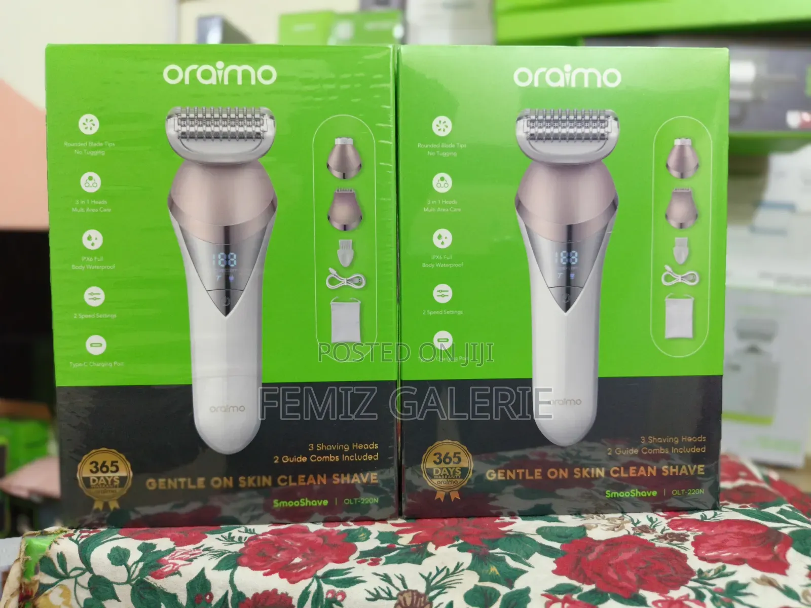 Oraimo SmooShave 3-in-1 Lady Shaver