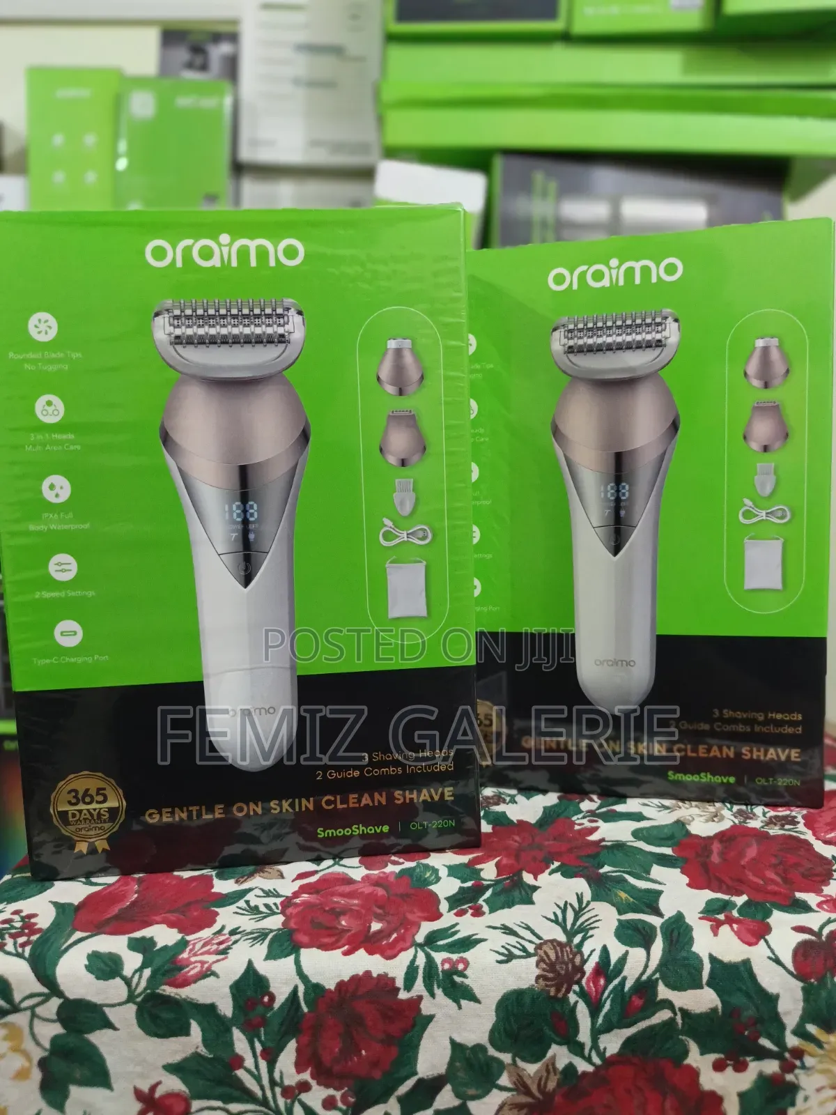 Oraimo SmooShave 3-in-1 Lady Shaver