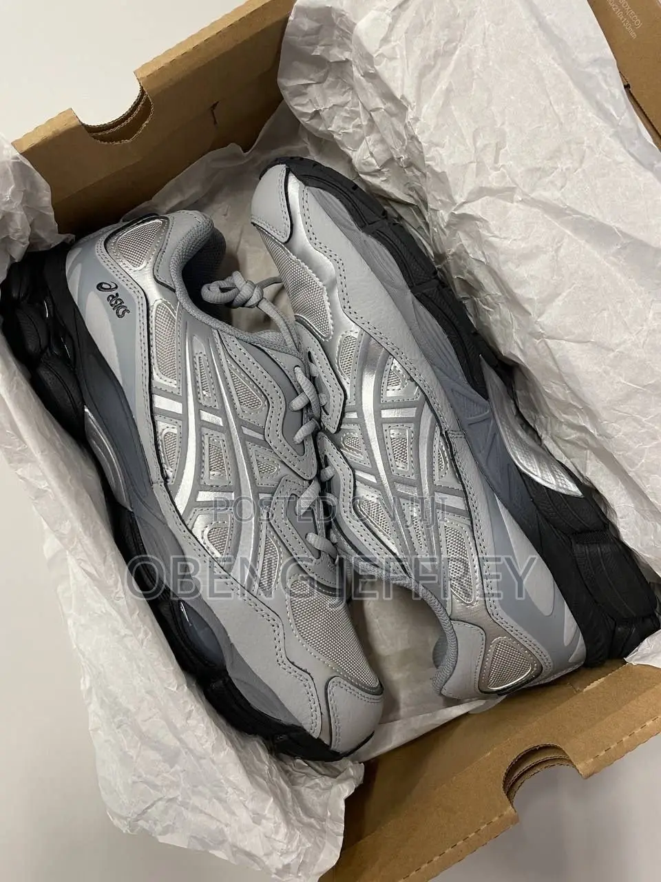 Original Asics NYC Mid Gray/Sheet Rock