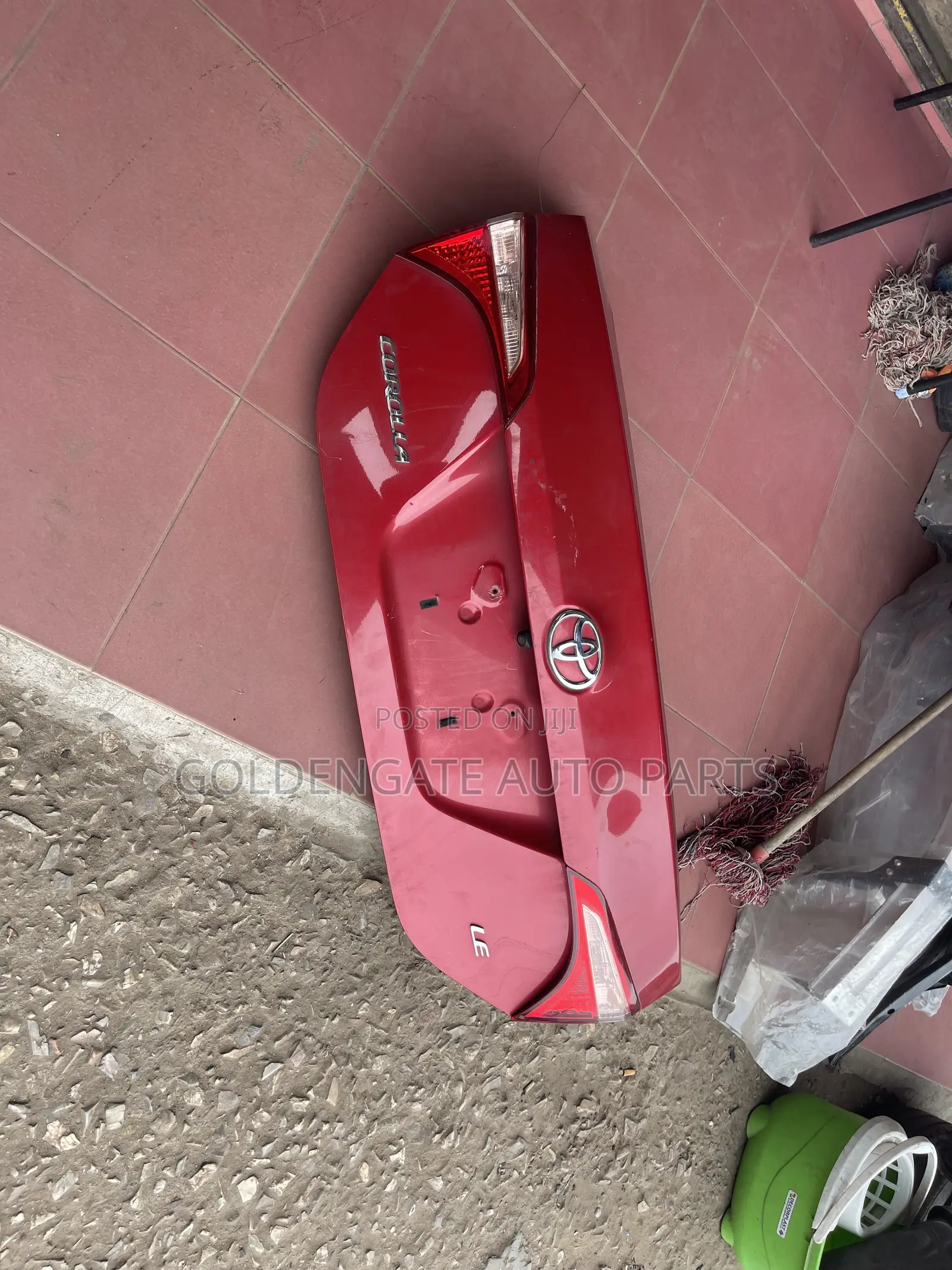 Toyota Corolla 2014 to 2018 Boot Complete