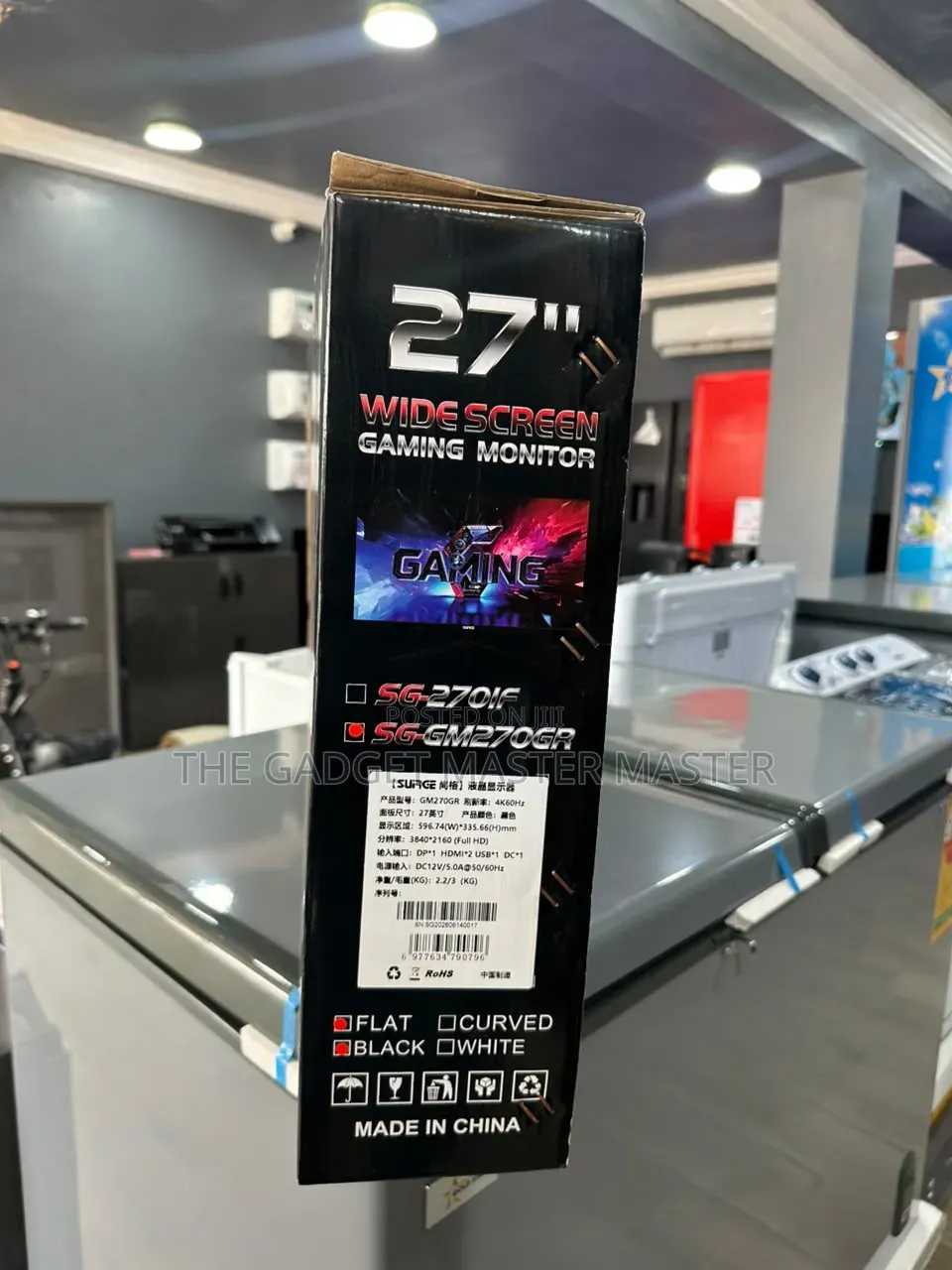 Surge GM270GR 27" Wide Screen Gaming Monitor