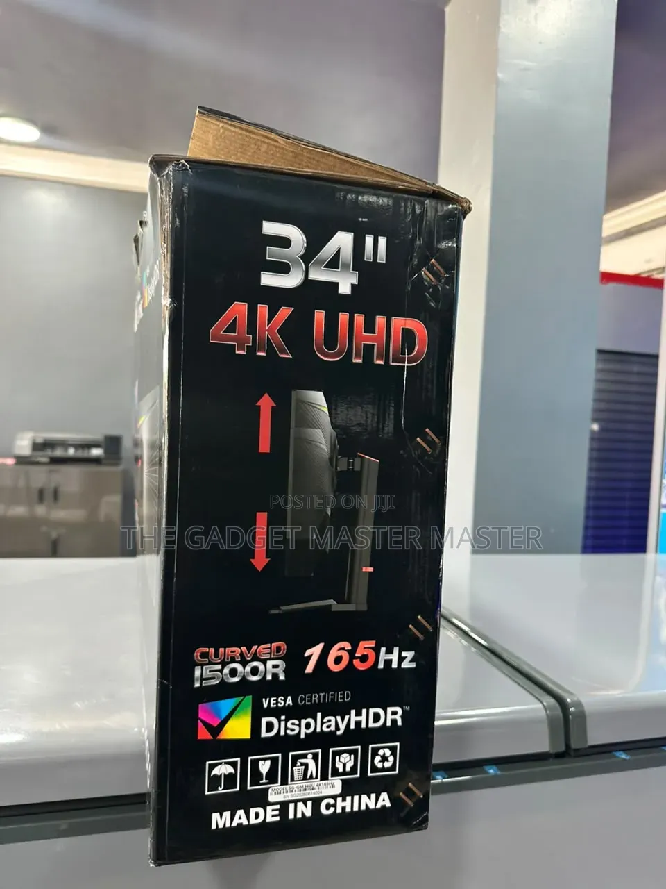Surge SG-GM340U 4K UHD Curved Gaming Monitor