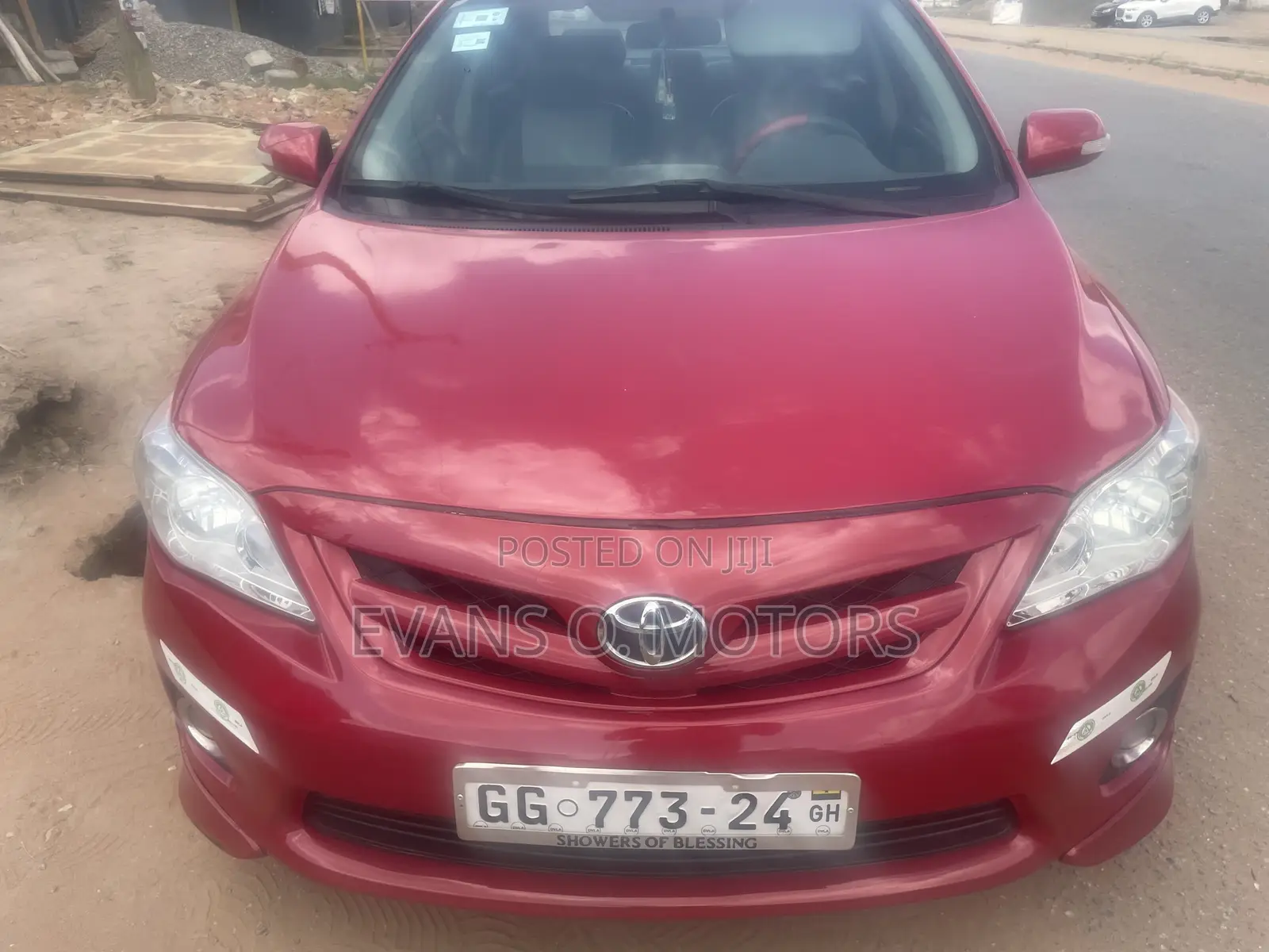 Toyota Corolla Base 4dr Sedan (1.8L 4cyl 5M) 2010 Red