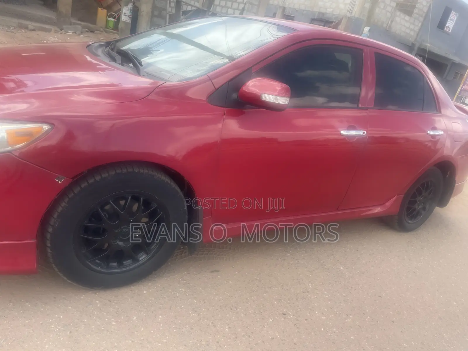 Toyota Corolla Base 4dr Sedan (1.8L 4cyl 5M) 2010 Red