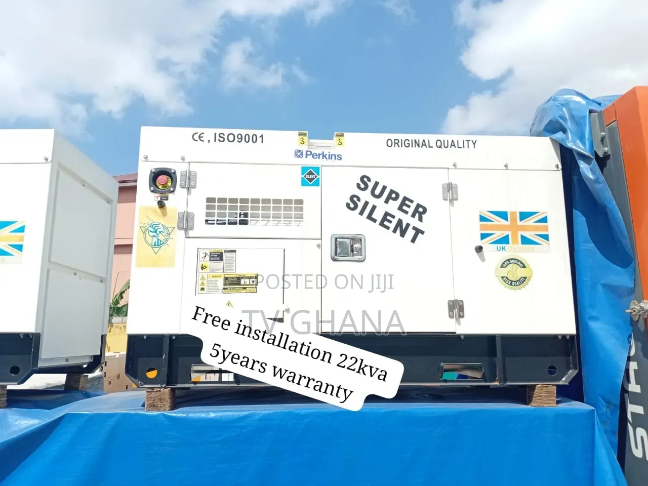 Perkins 22KVA Diesel Genset – Premium Power for Your Home22kva