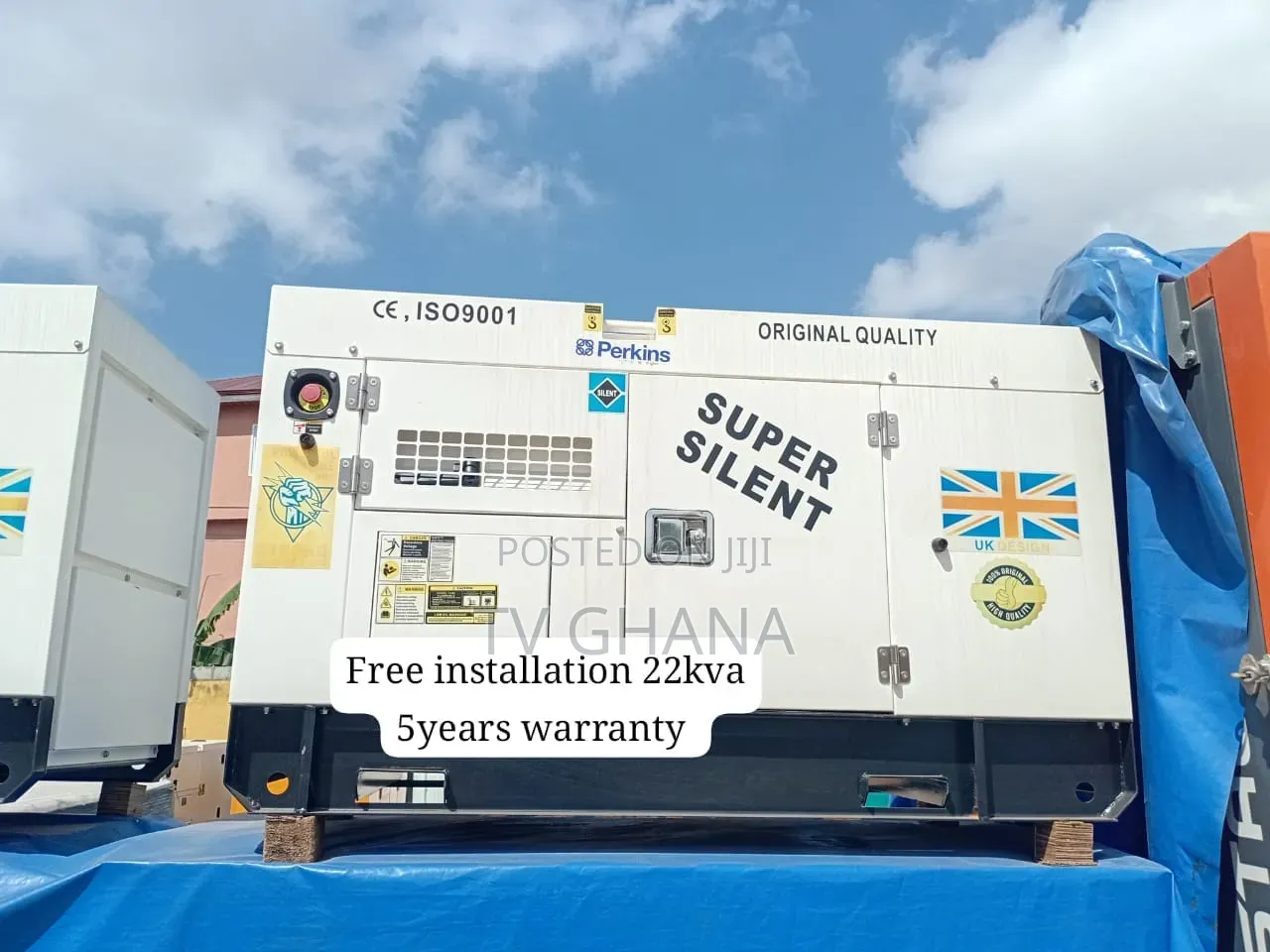 Perkins 22KVA Diesel Genset – Premium Power for Your Home22kva