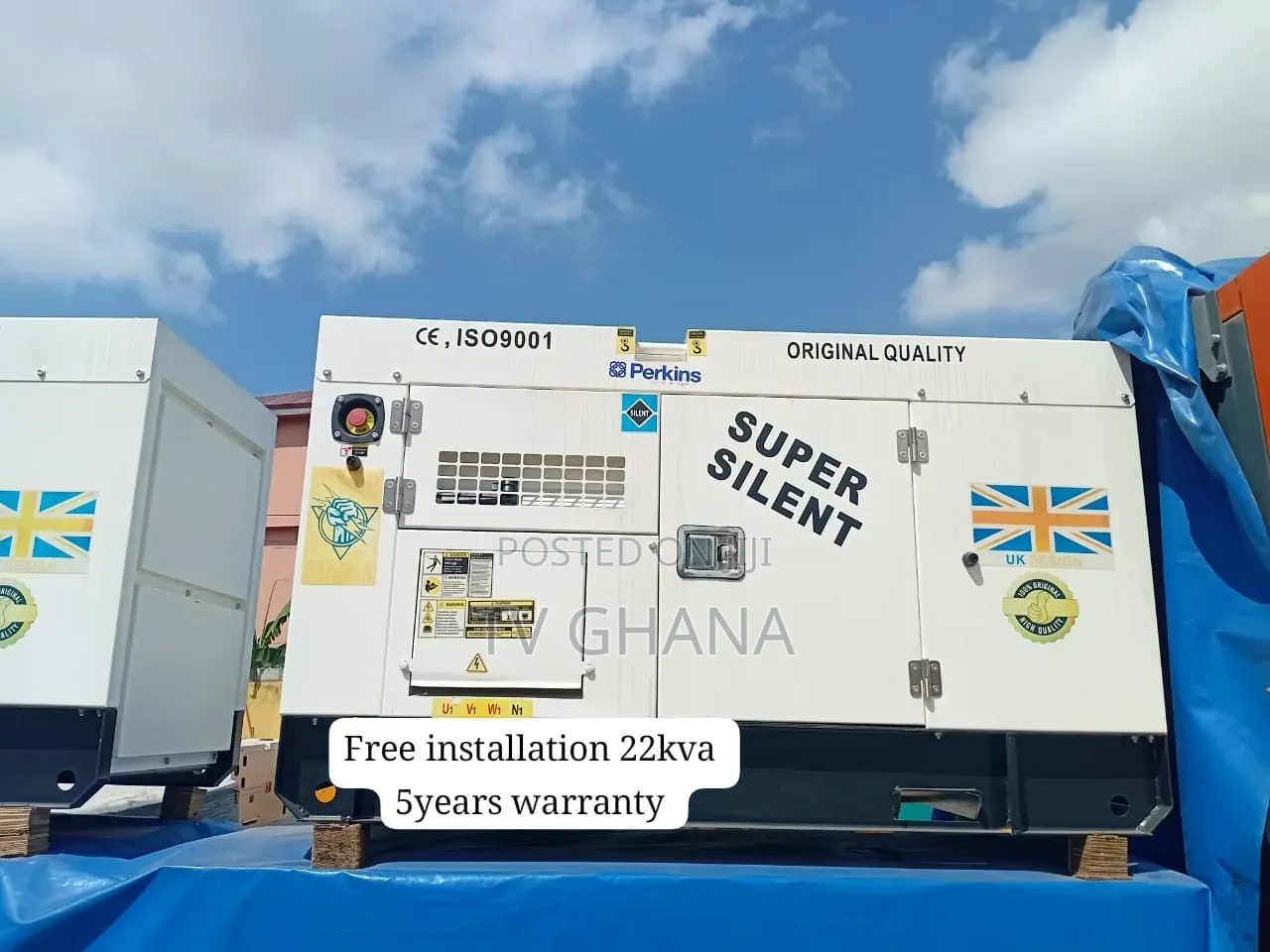 Top-Quality Perkins 22KVA Diesel Genset – A Smart Backup 22kva