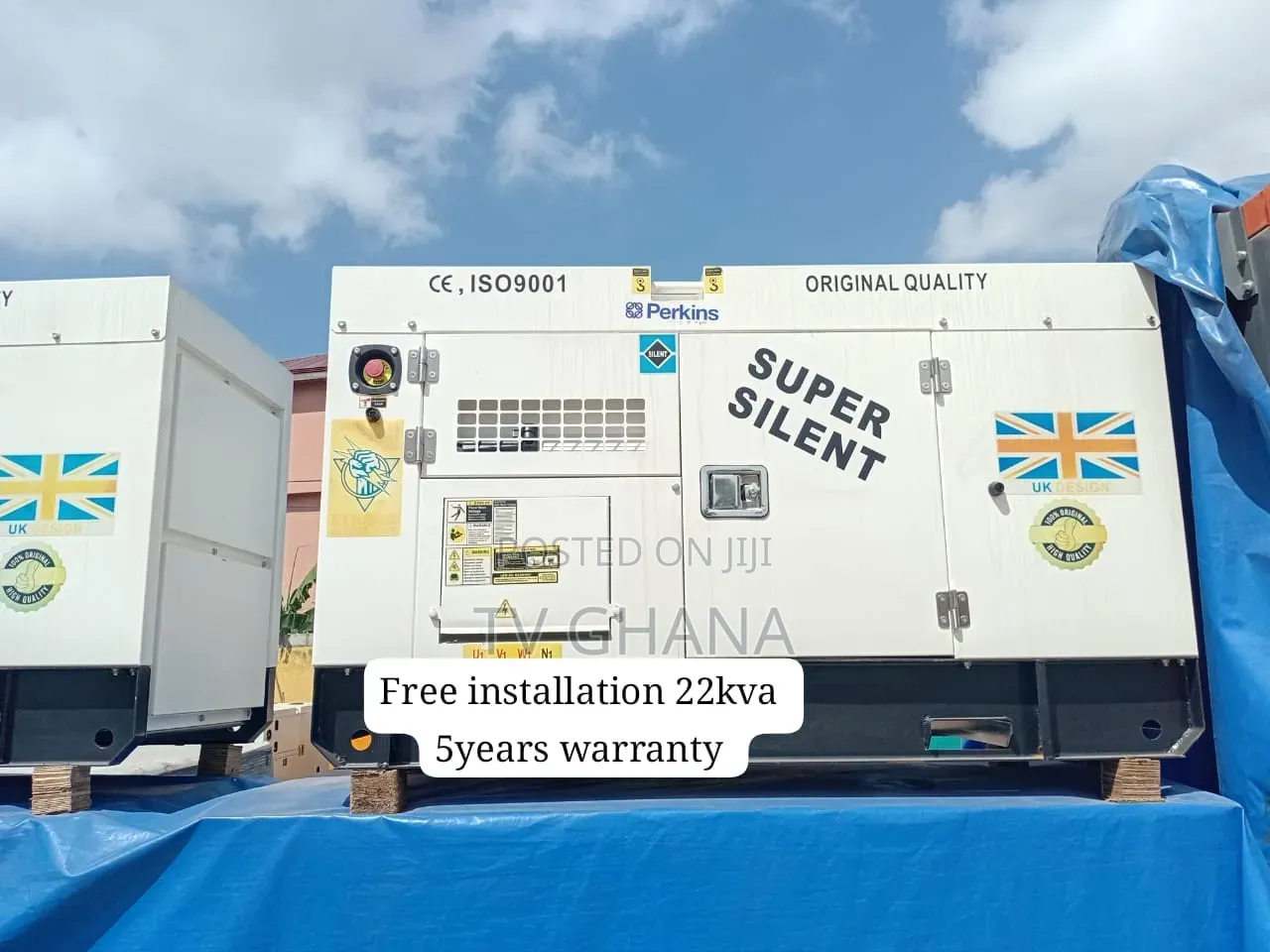 Top-Quality Perkins 22KVA Diesel Generator – Powerful Backup22kva