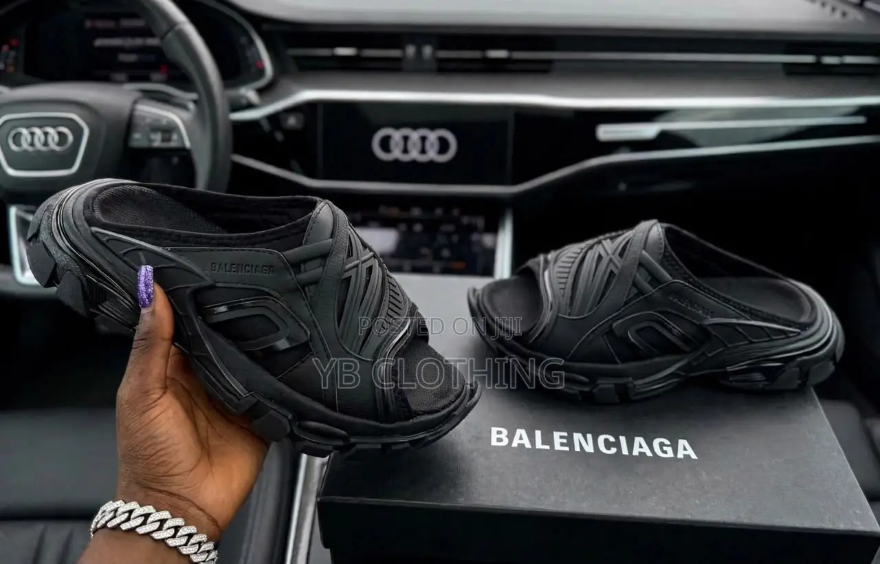 Balenciaga Track Slides