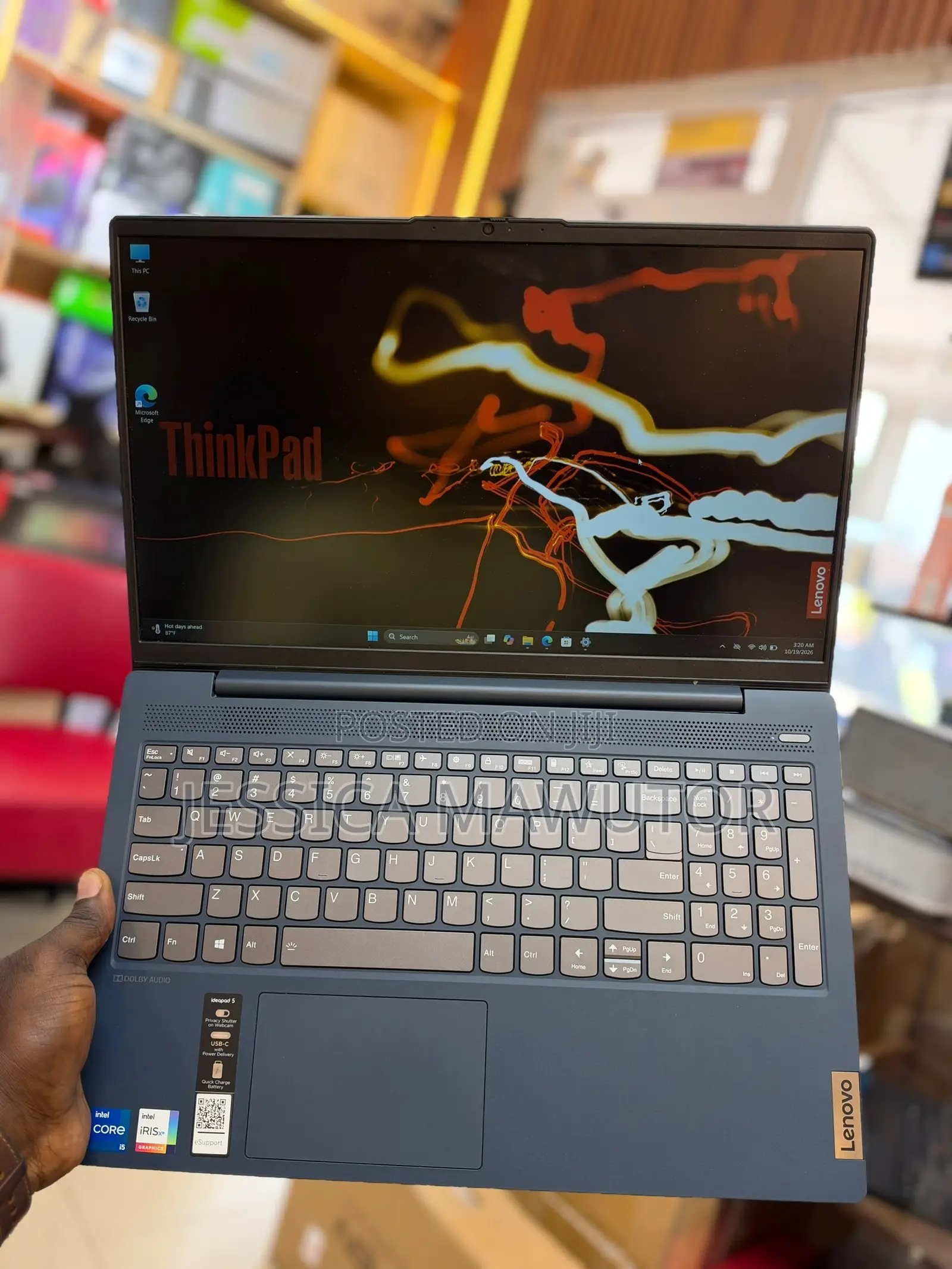 Laptop Lenovo 8GB Intel Core i5 SSD 256GB