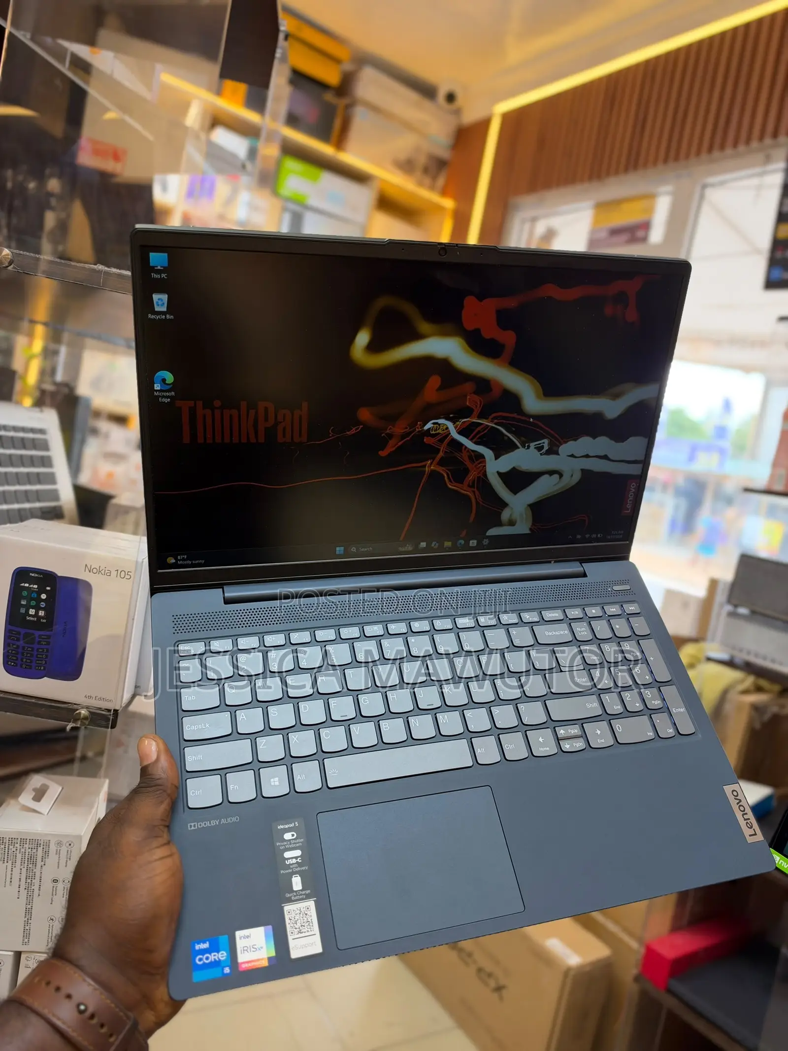 Laptop Lenovo 8GB Intel Core i5 SSD 256GB