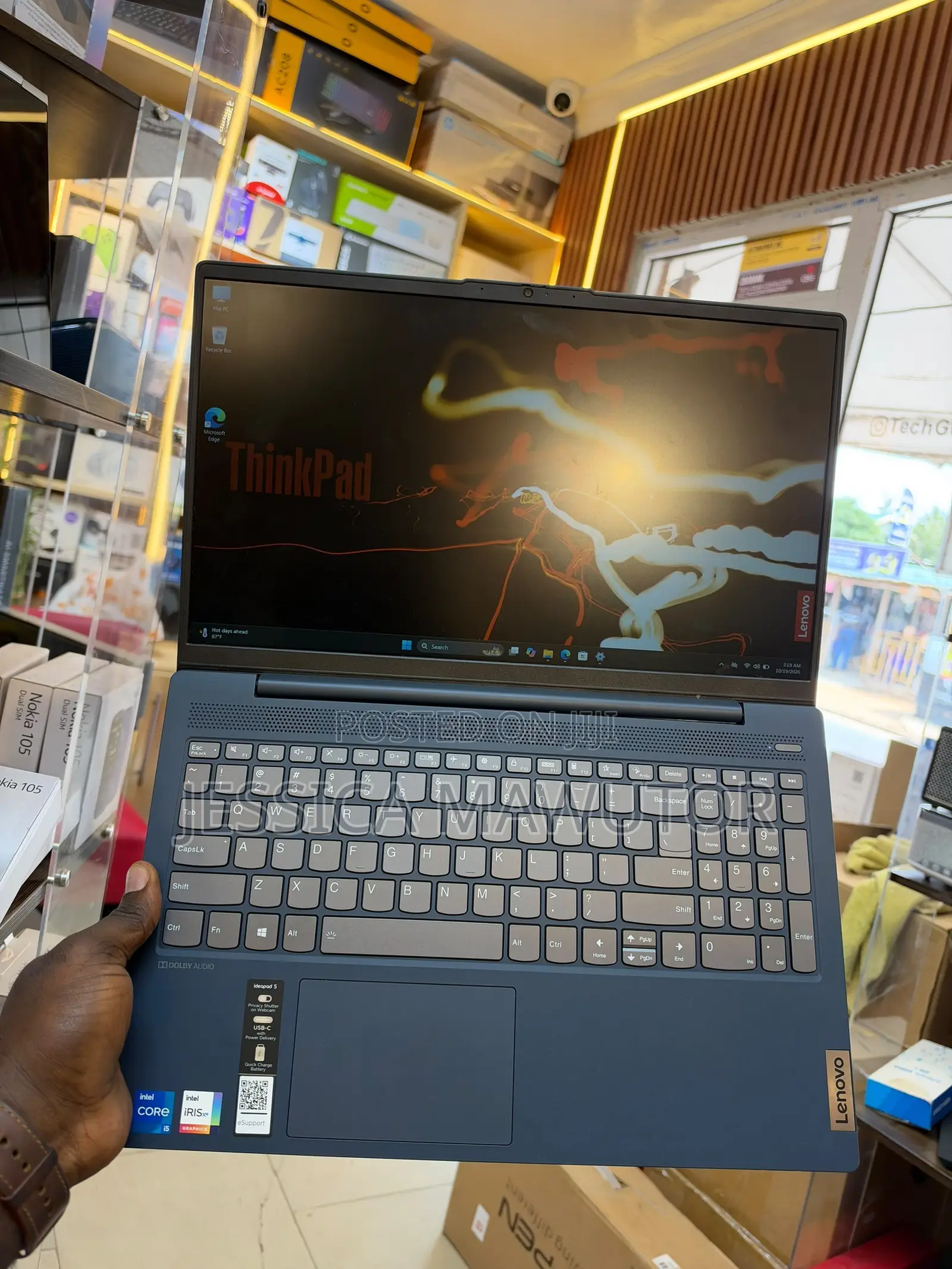 Laptop Lenovo 8GB Intel Core i5 SSD 256GB