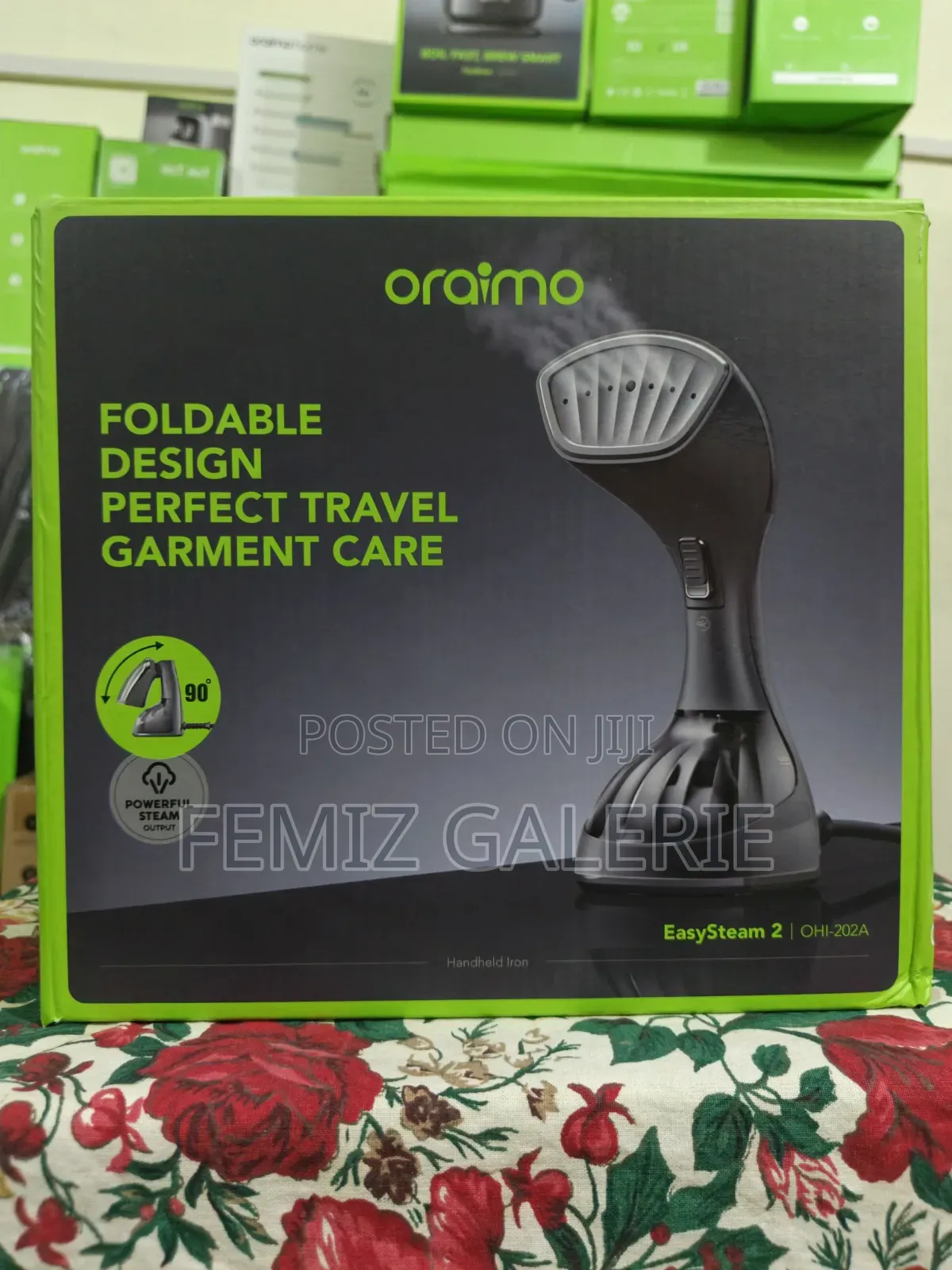 Oraimo EasySteam 2 Foldable Portable Handheld Steamer